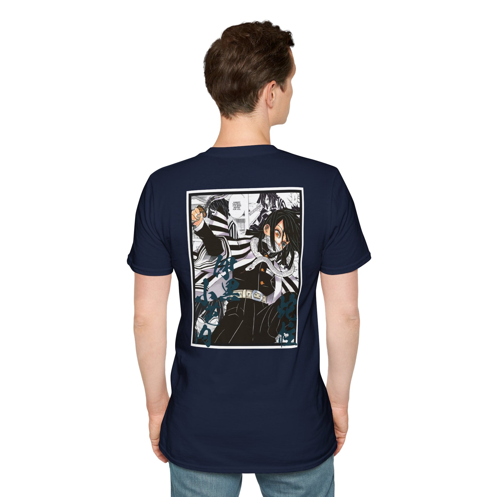 Camiseta informal Obanai Iguro (DEMON SLAYER)