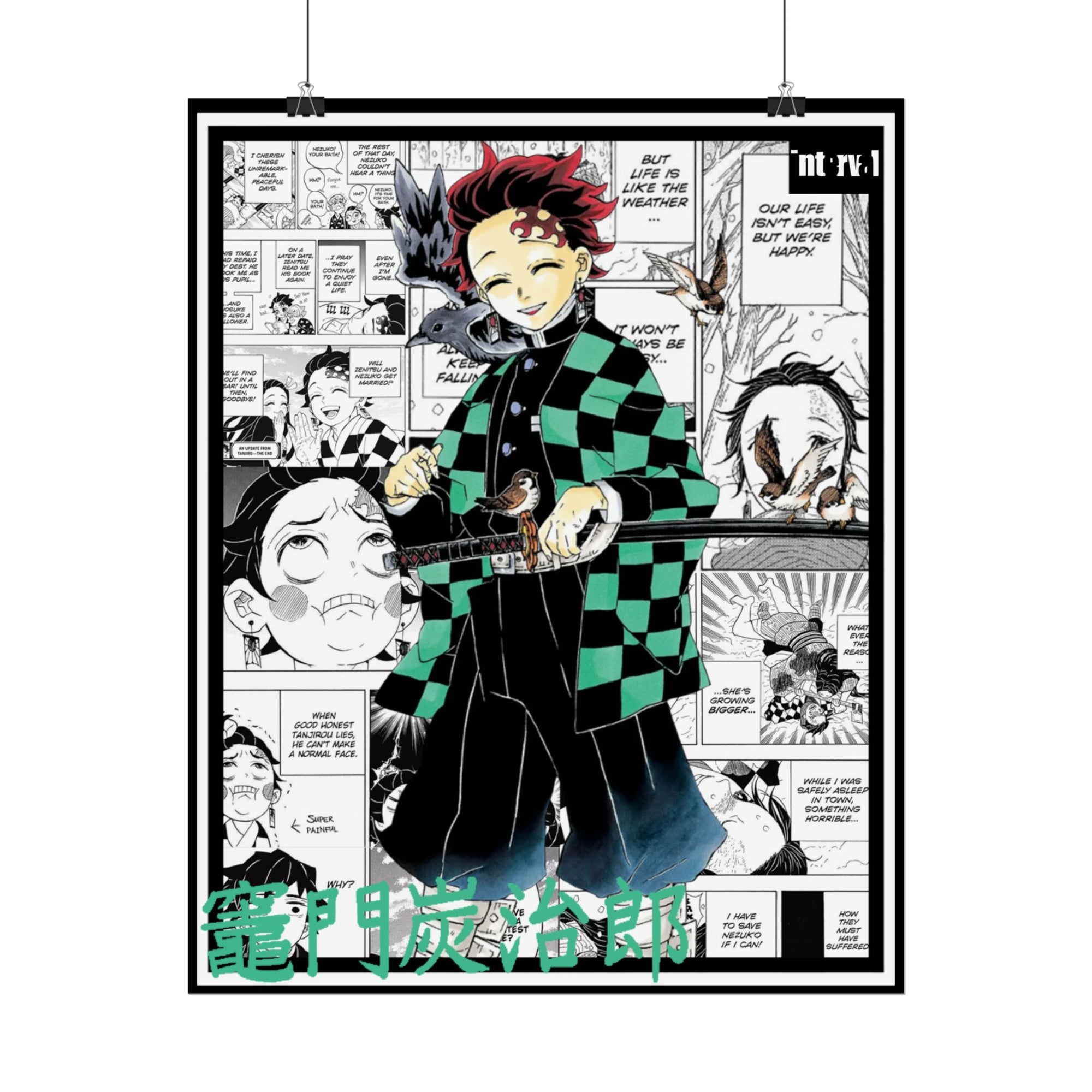 Tanjiro Kamado (Demon Slayer) Poster