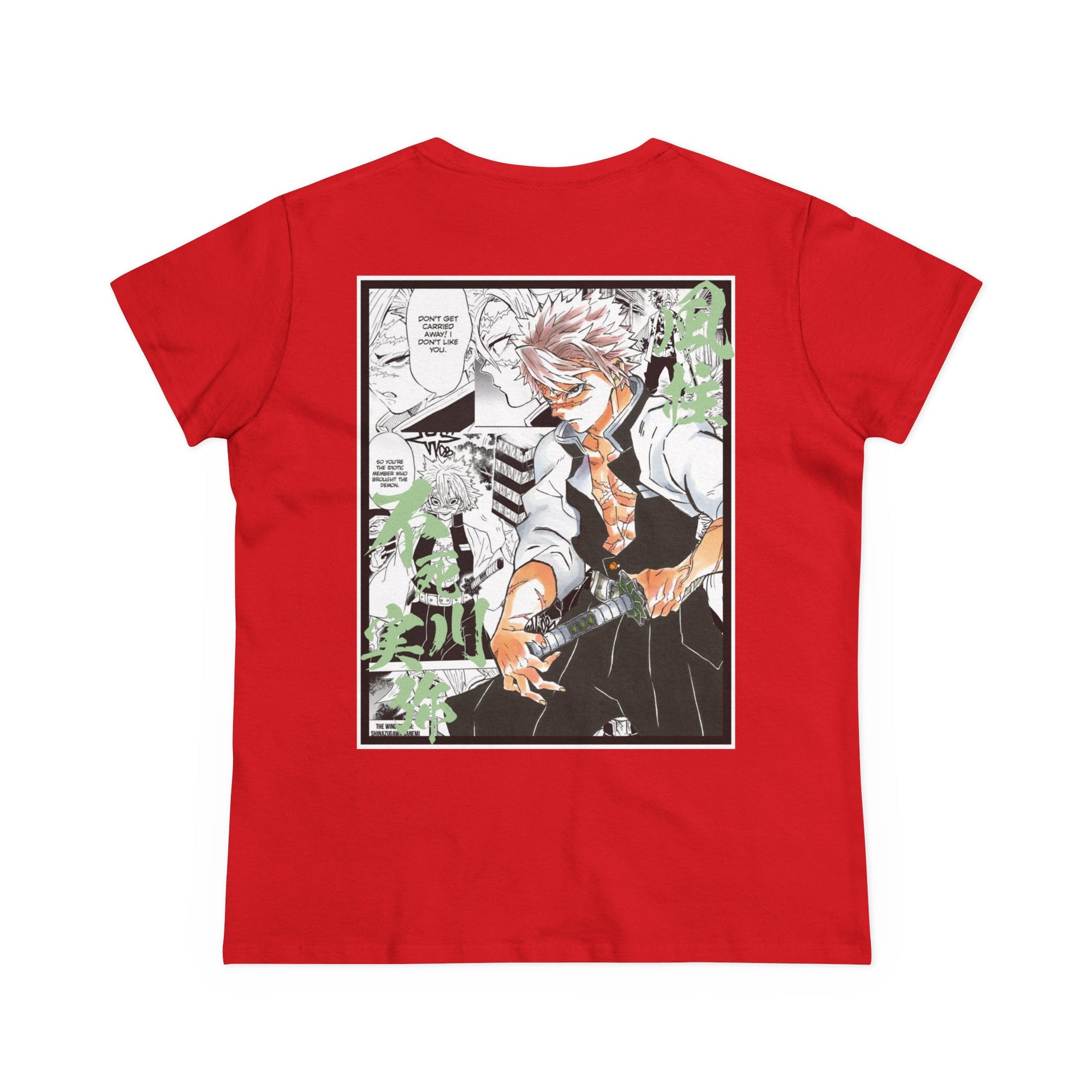 Camiseta de mujer Sanemi Shinazugawa (DEMON SLAYER)