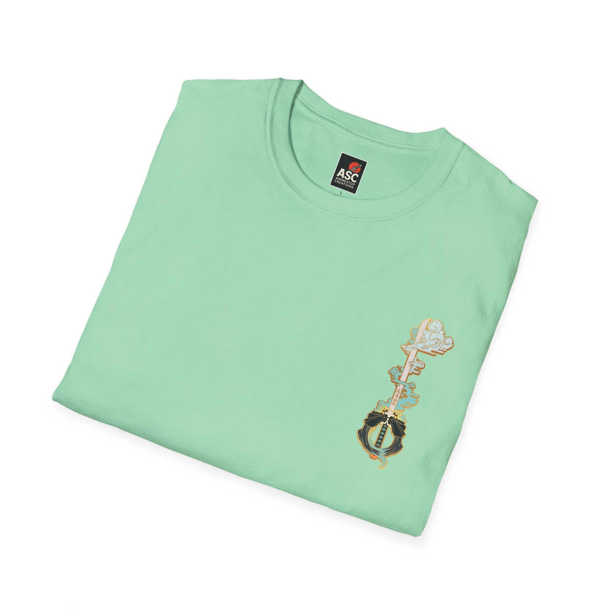 Camiseta informal de Muichiro Tokito (DEMON SLAYER)