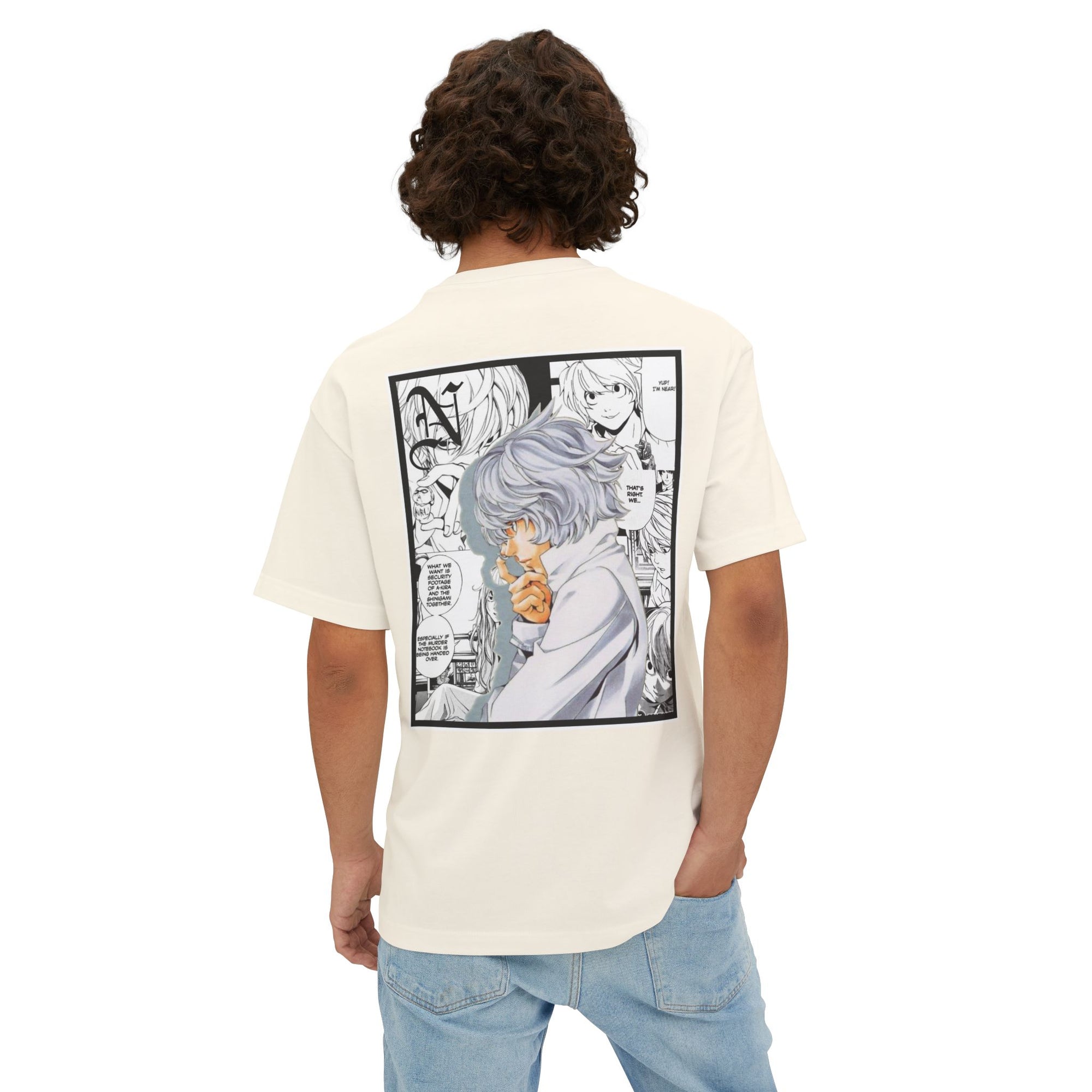 N. (DEATH NOTE) Premium Oversized Tee