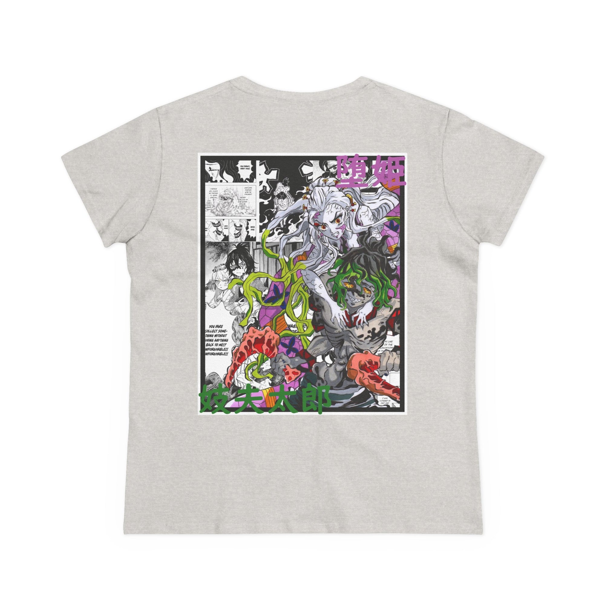Camiseta para mujer Gyutaro y Daki (DEMON SLAYER)