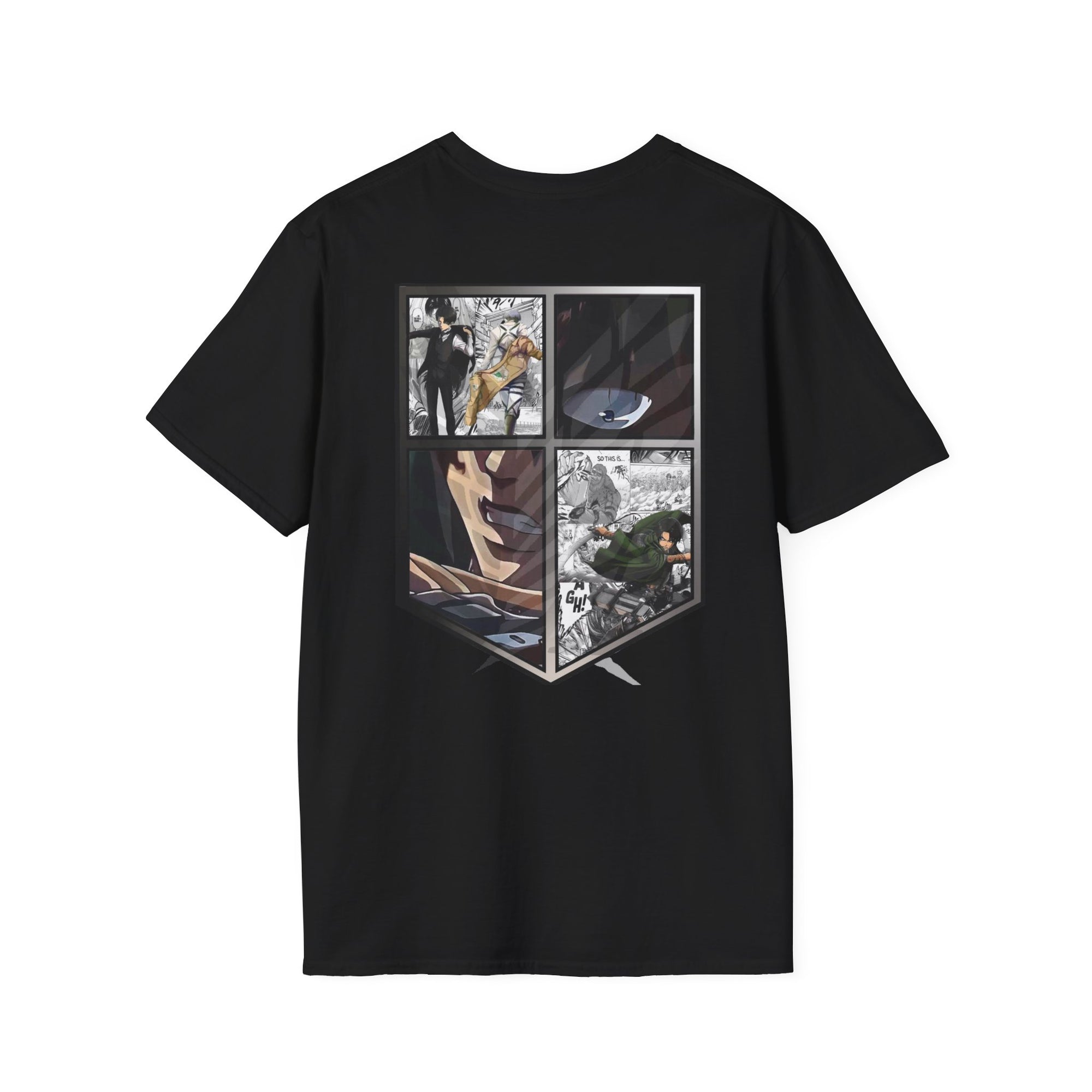 Camiseta informal de Levi Ackerman (ATAQUE A LOS TITANES)