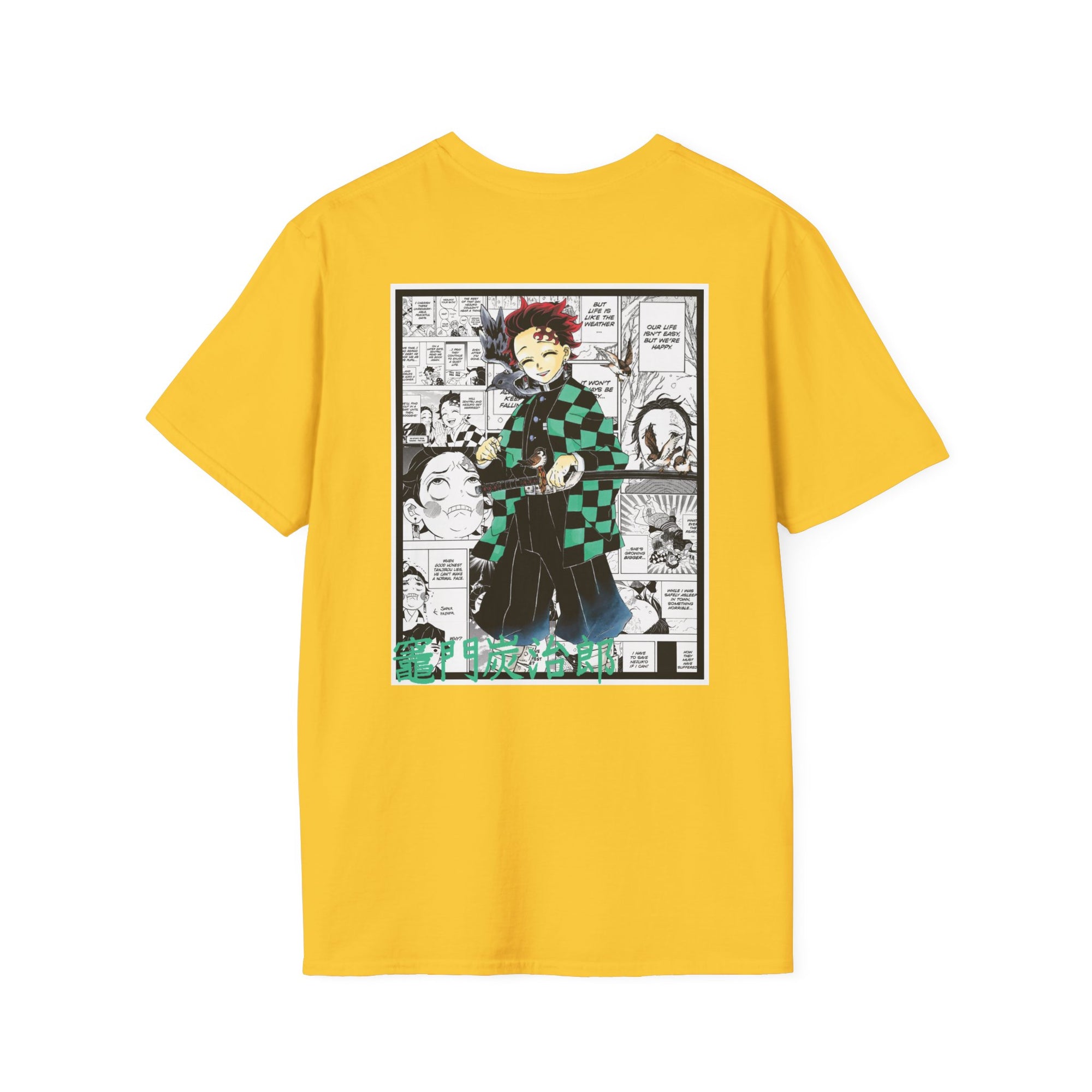 Camiseta informal Tanjiro Kamado (DEMON SLAYER)