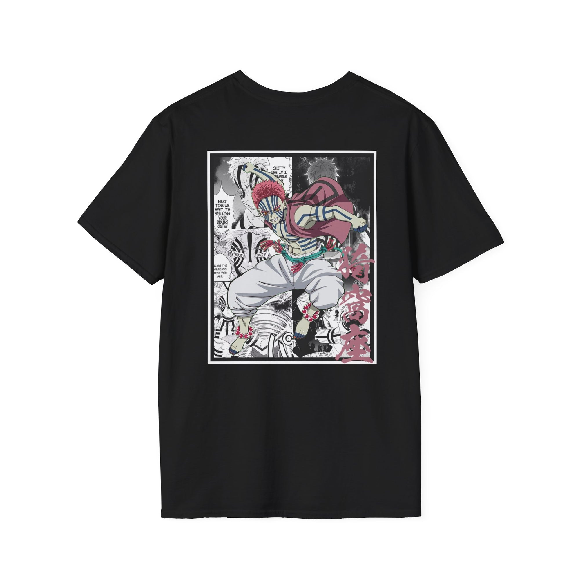Camiseta informal de Akaza (DEMON SLAYER)