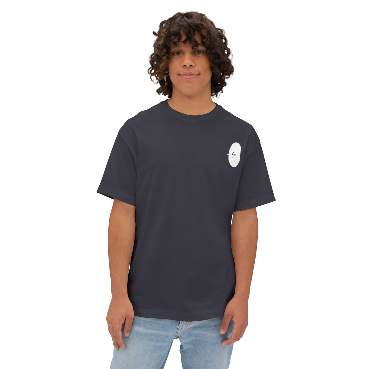 L. (DEATH NOTE) Camiseta de gran tamaño