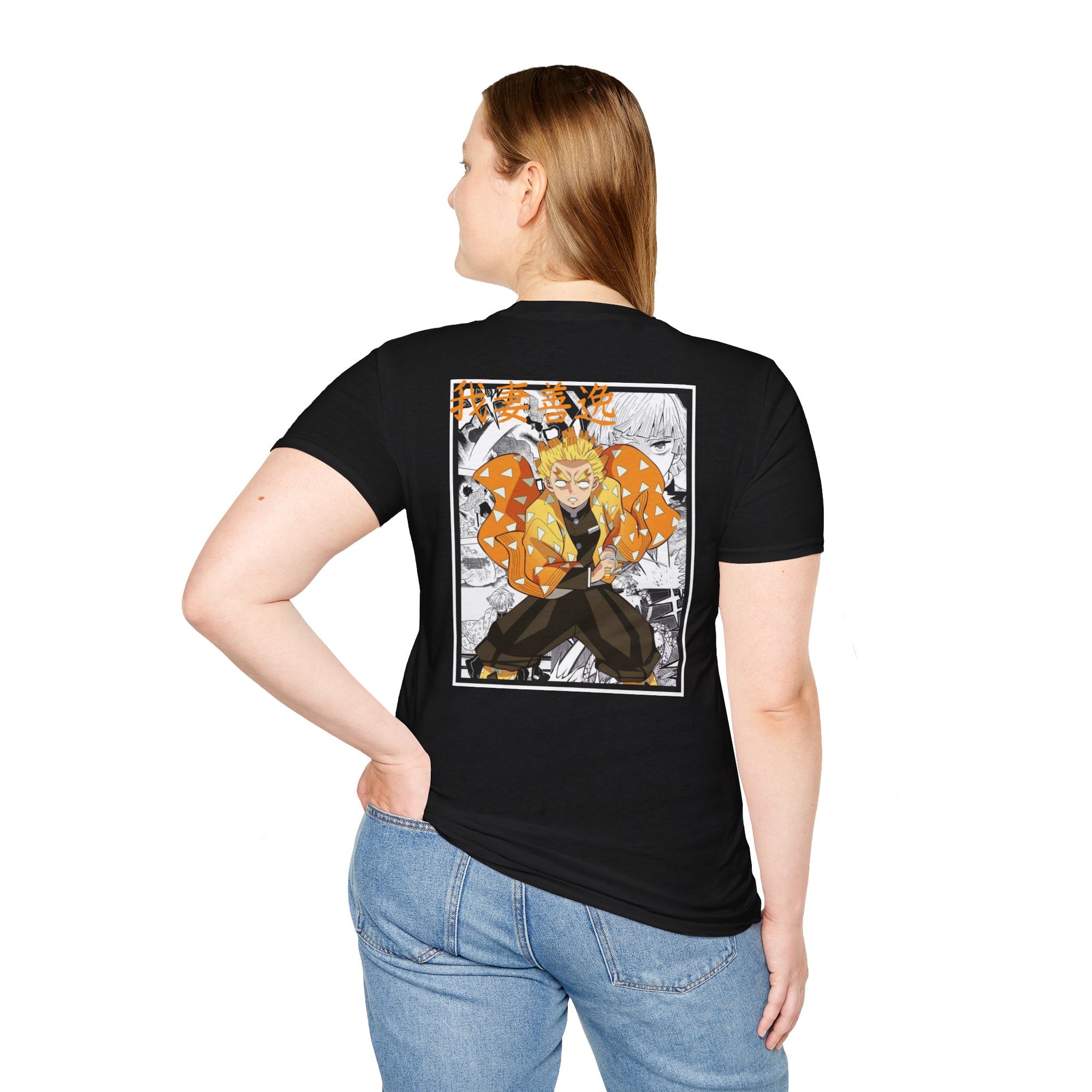 Camiseta informal Zenitsu Agatsuma (DEMON SLAYER)