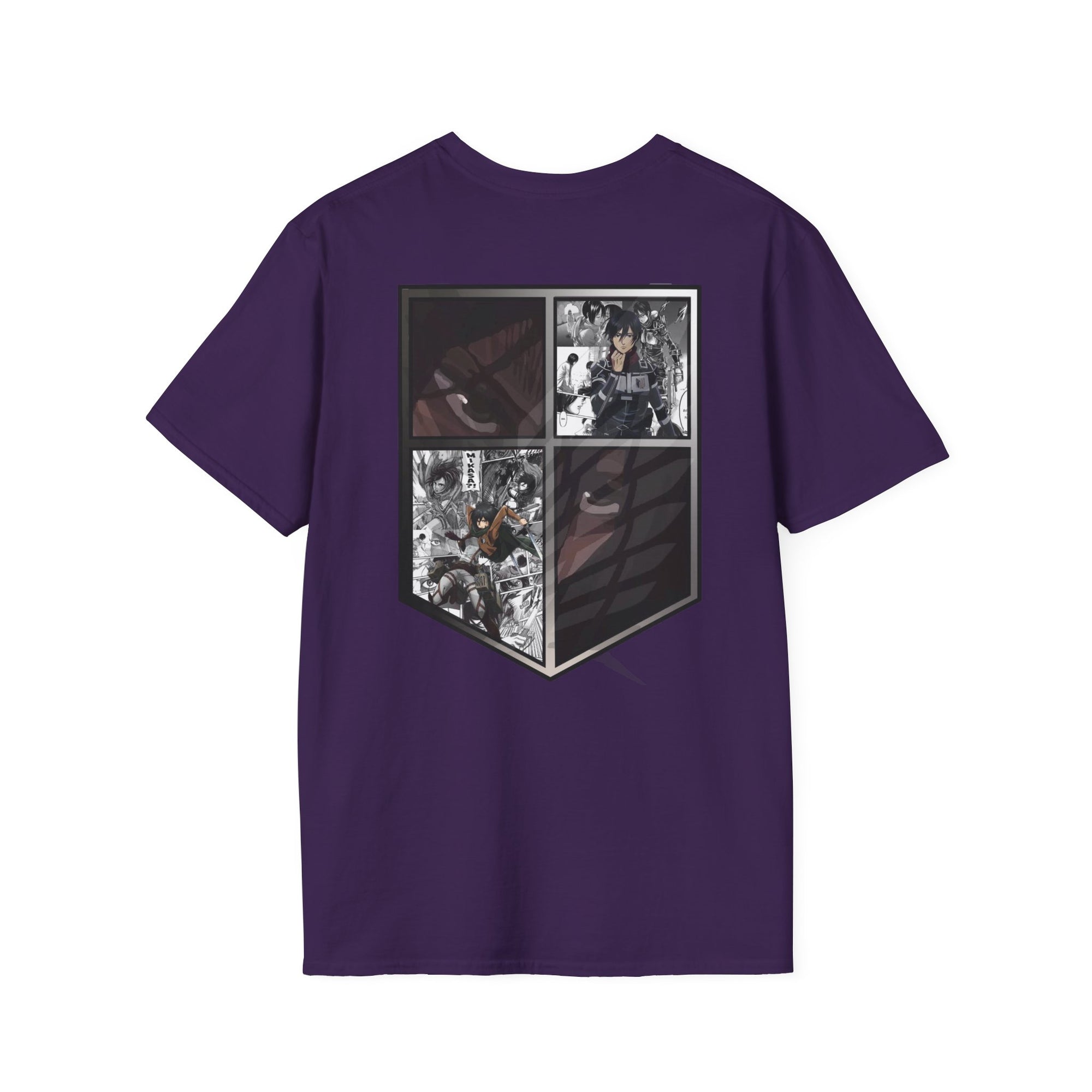 Camiseta informal de Mikasa Ackerman (ATAQUE A LOS TITANES)