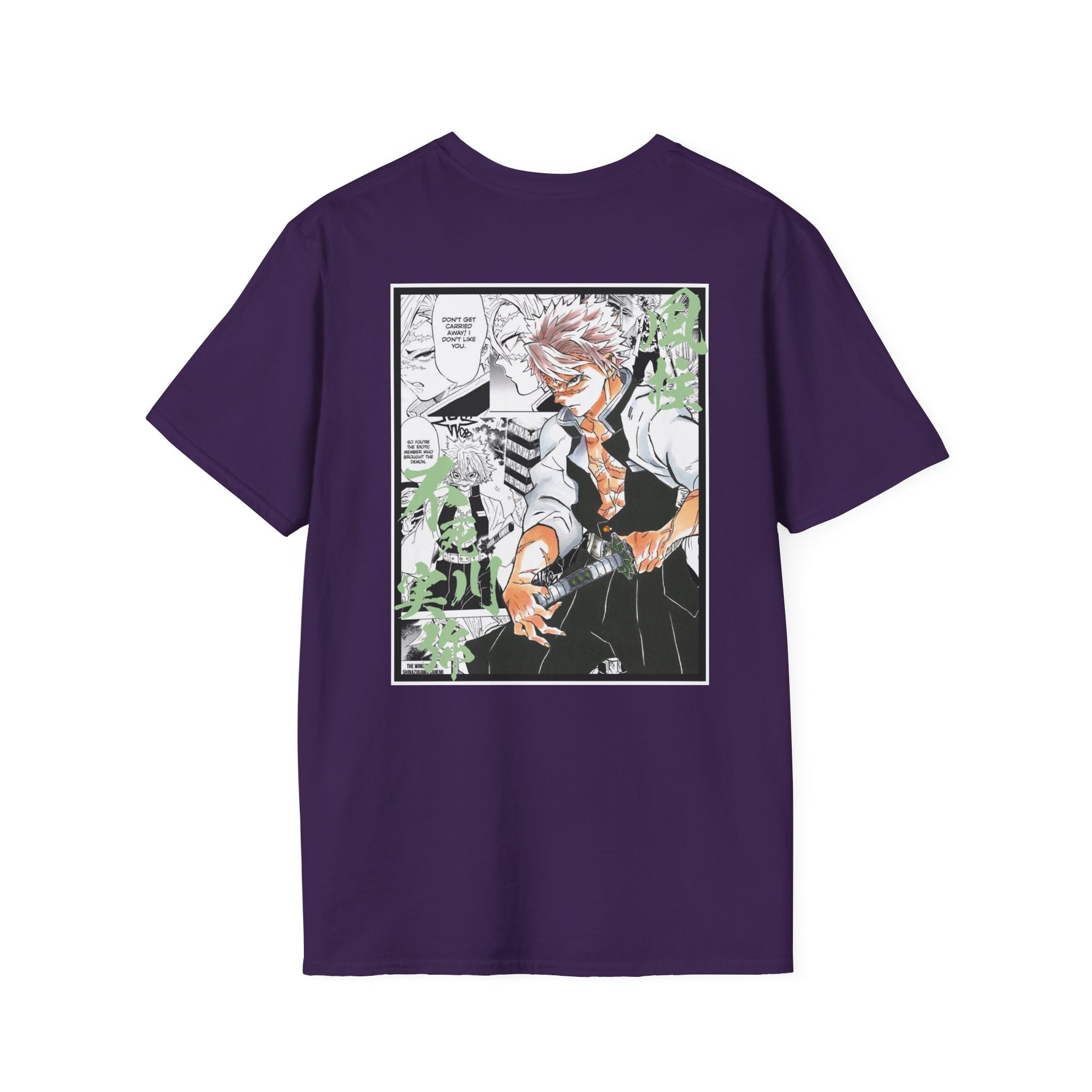 Camiseta informal Sanemi Shinazugawa (DEMON SLAYER)