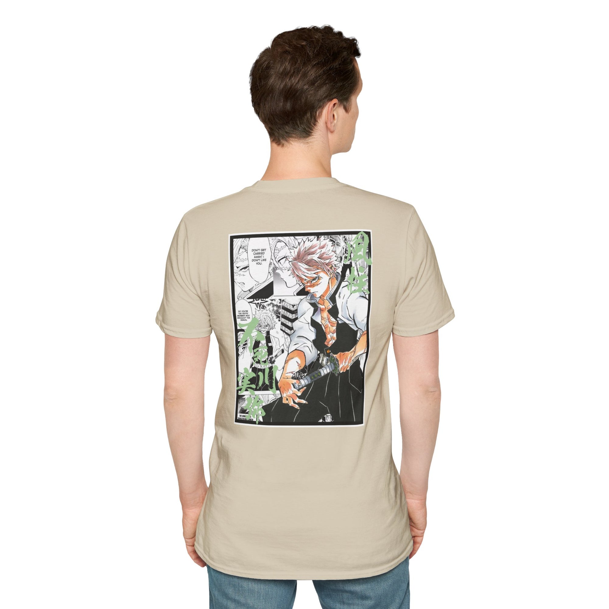Camiseta informal Sanemi Shinazugawa (DEMON SLAYER)