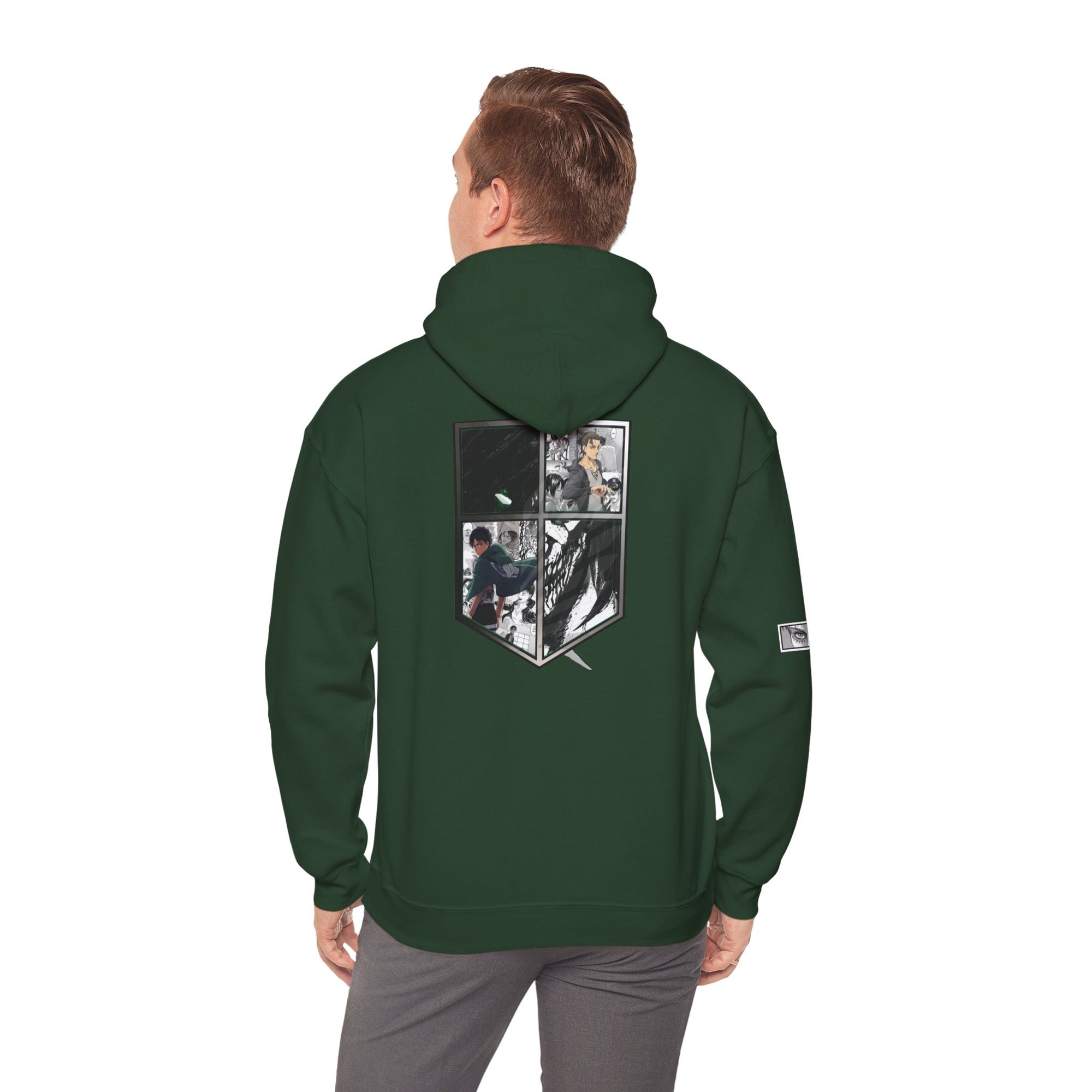Sudadera con capucha de Eren Yeager (ATTACKONTITAN)