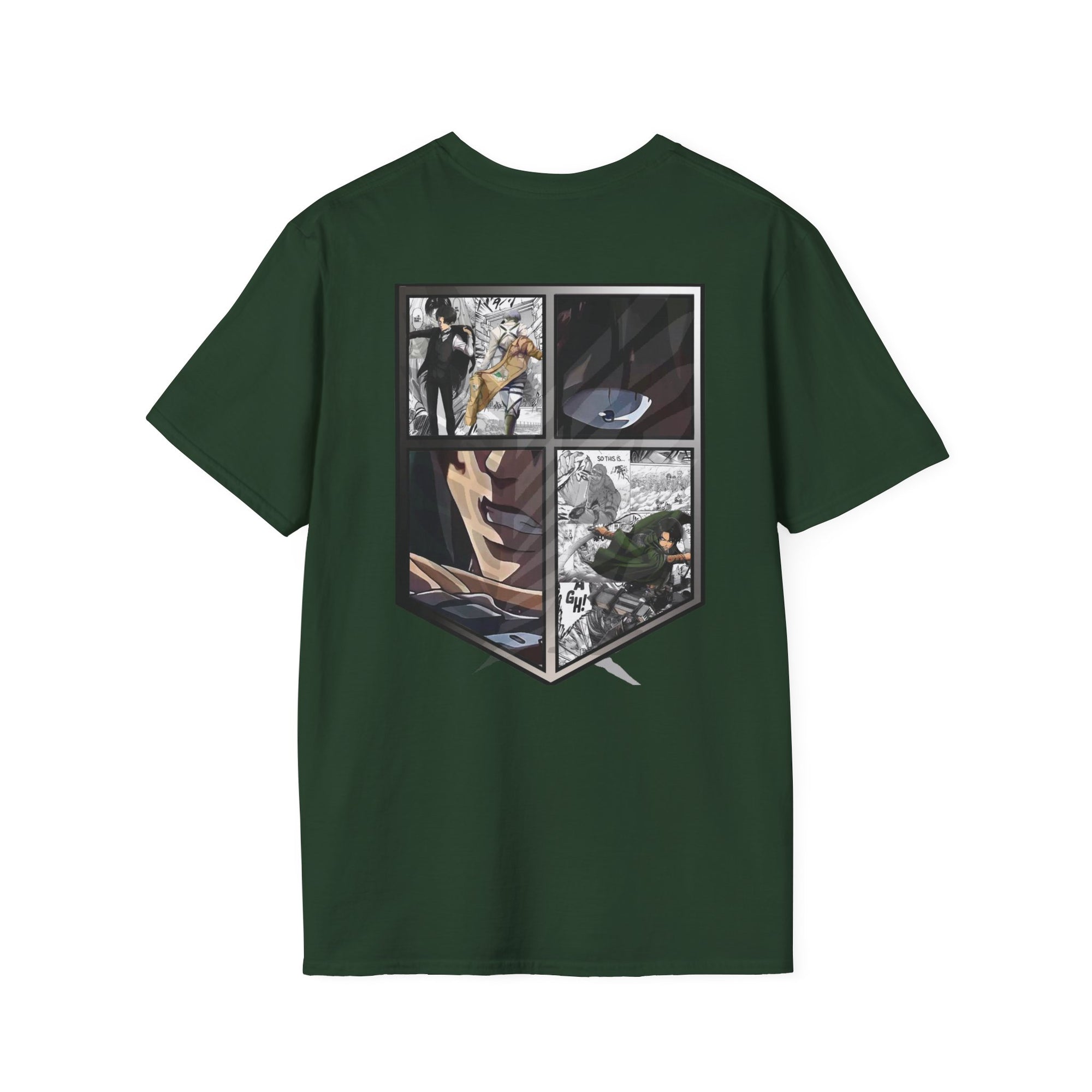 Camiseta informal de Levi Ackerman (ATAQUE A LOS TITANES)