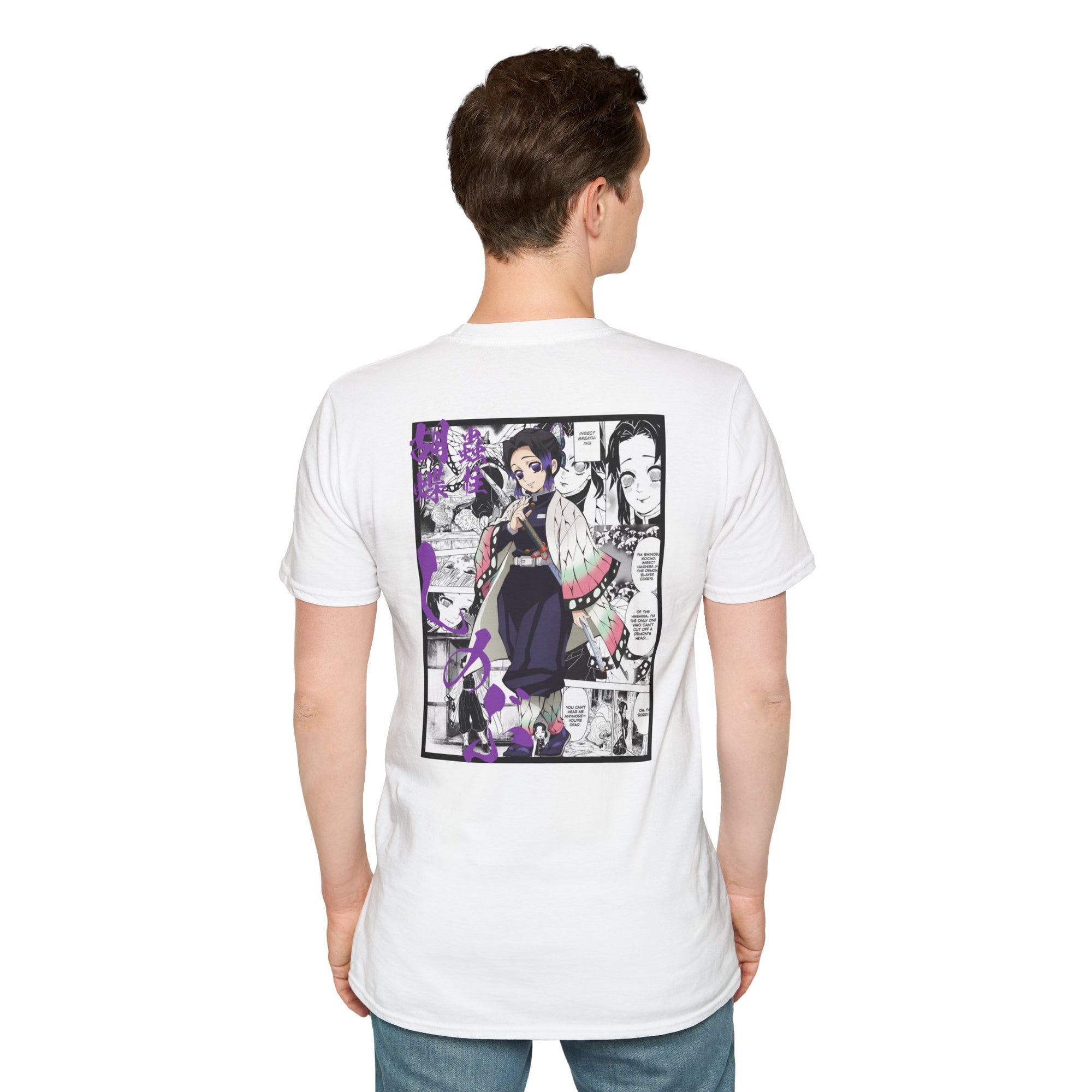 Camiseta informal de Shinobu Kochō (DEMON SLAYER)