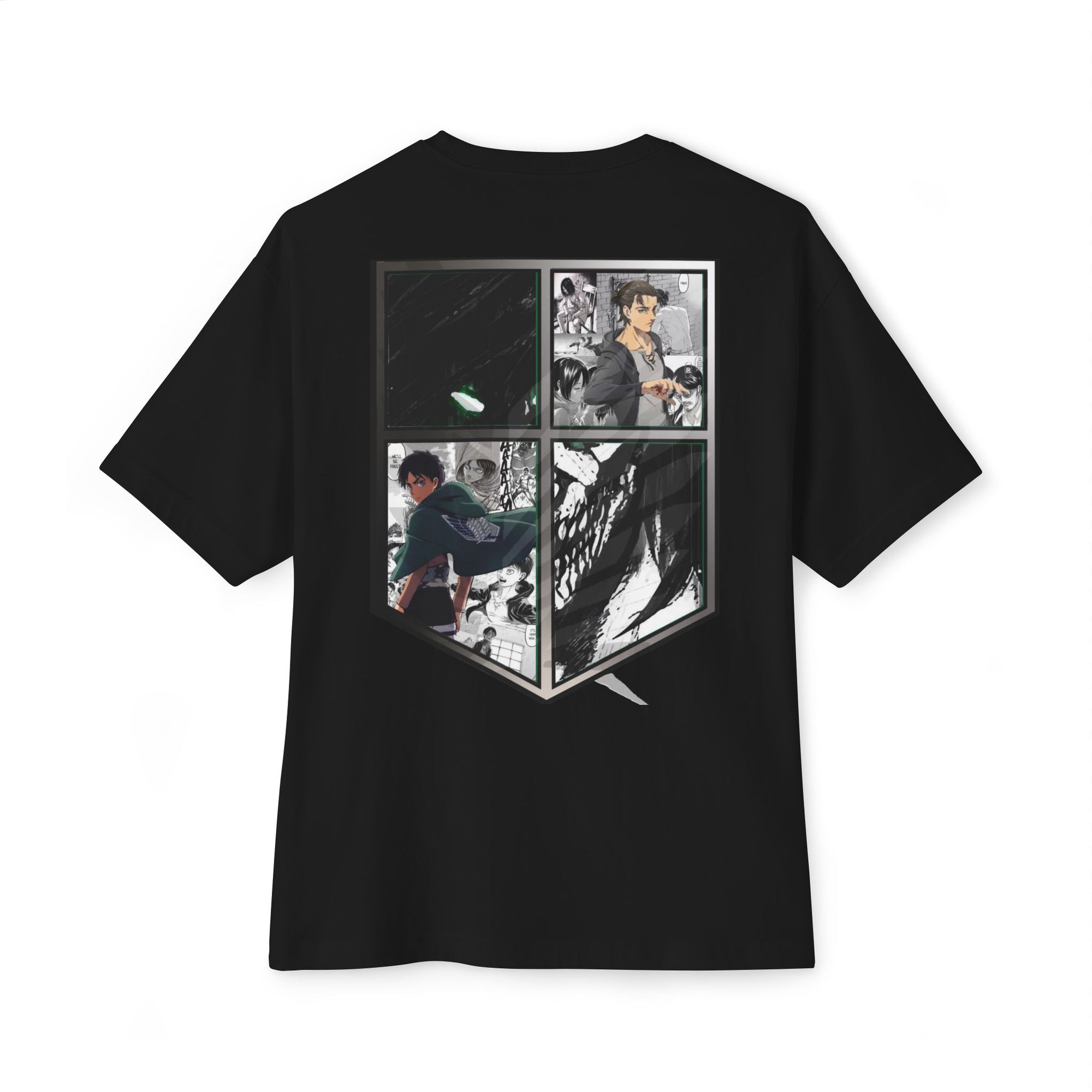 Camiseta extragrande de Eren Yeager (ATTACKONTITAN)