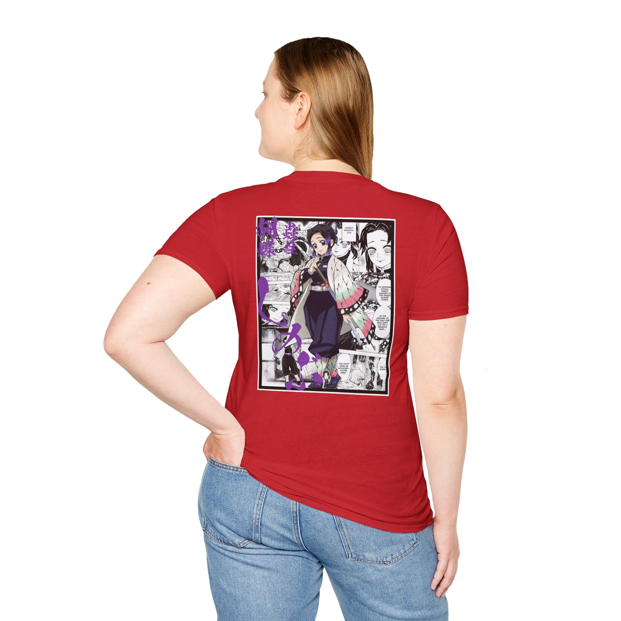 Camiseta informal de Shinobu Kochō (DEMON SLAYER)