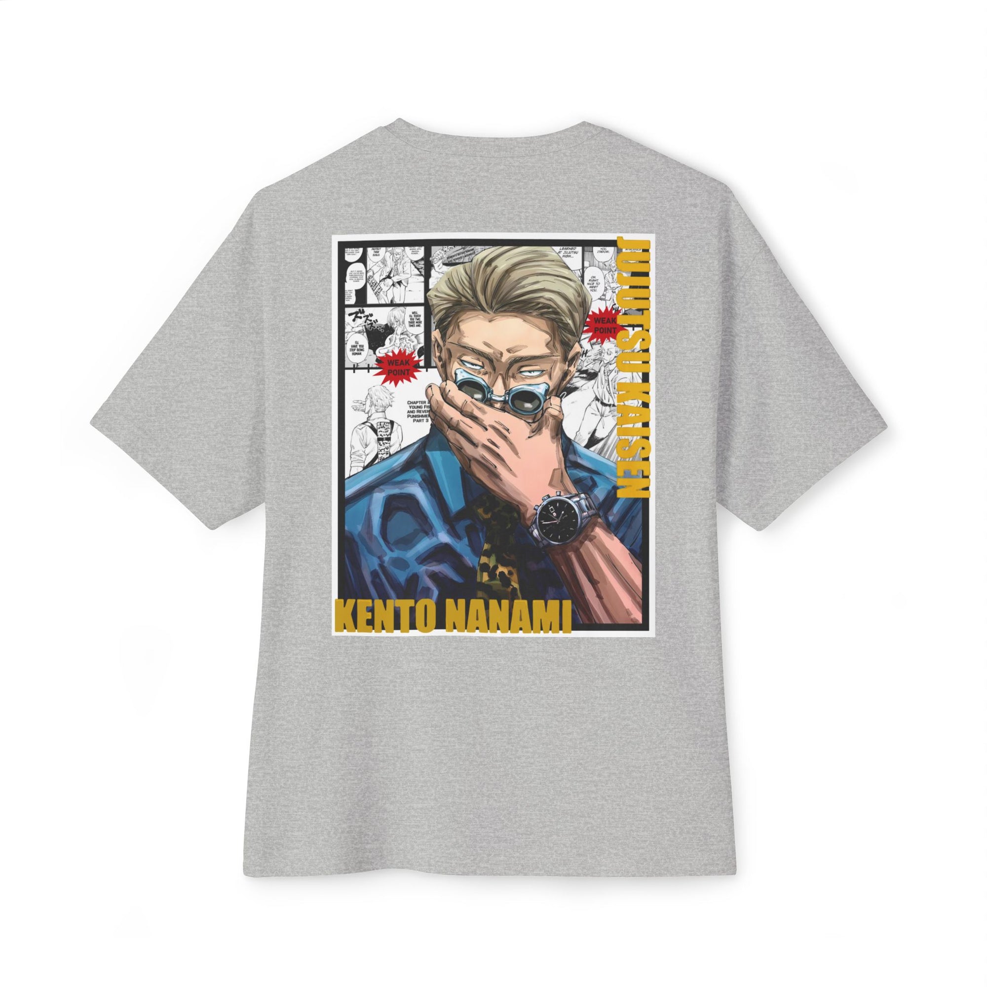 Camiseta extragrande Kento Nanami (JUJUTSU KAISEN)