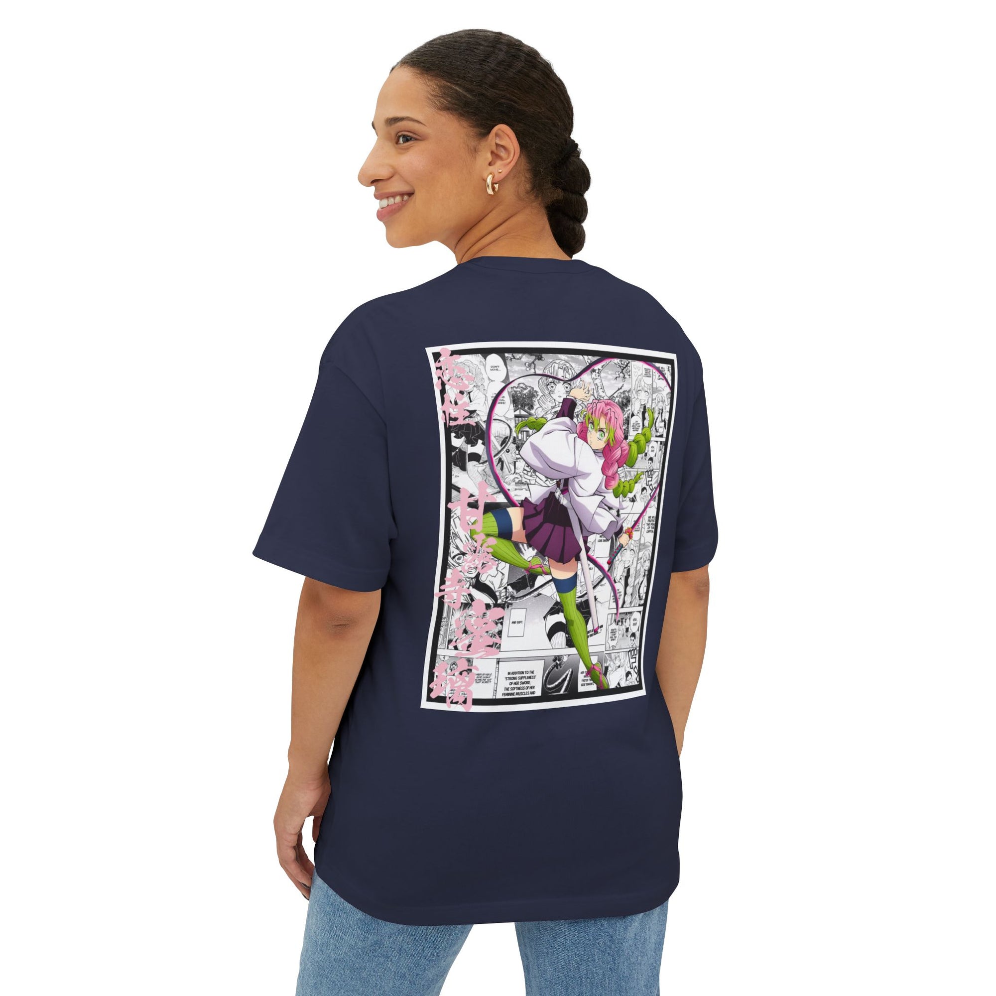 Kanroji Mitsuri (DEMON SLAYER) Premium Oversized Tee