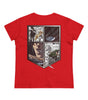 Camiseta de mujer de Levi Ackerman (ATAQUE A LOS TITANES)