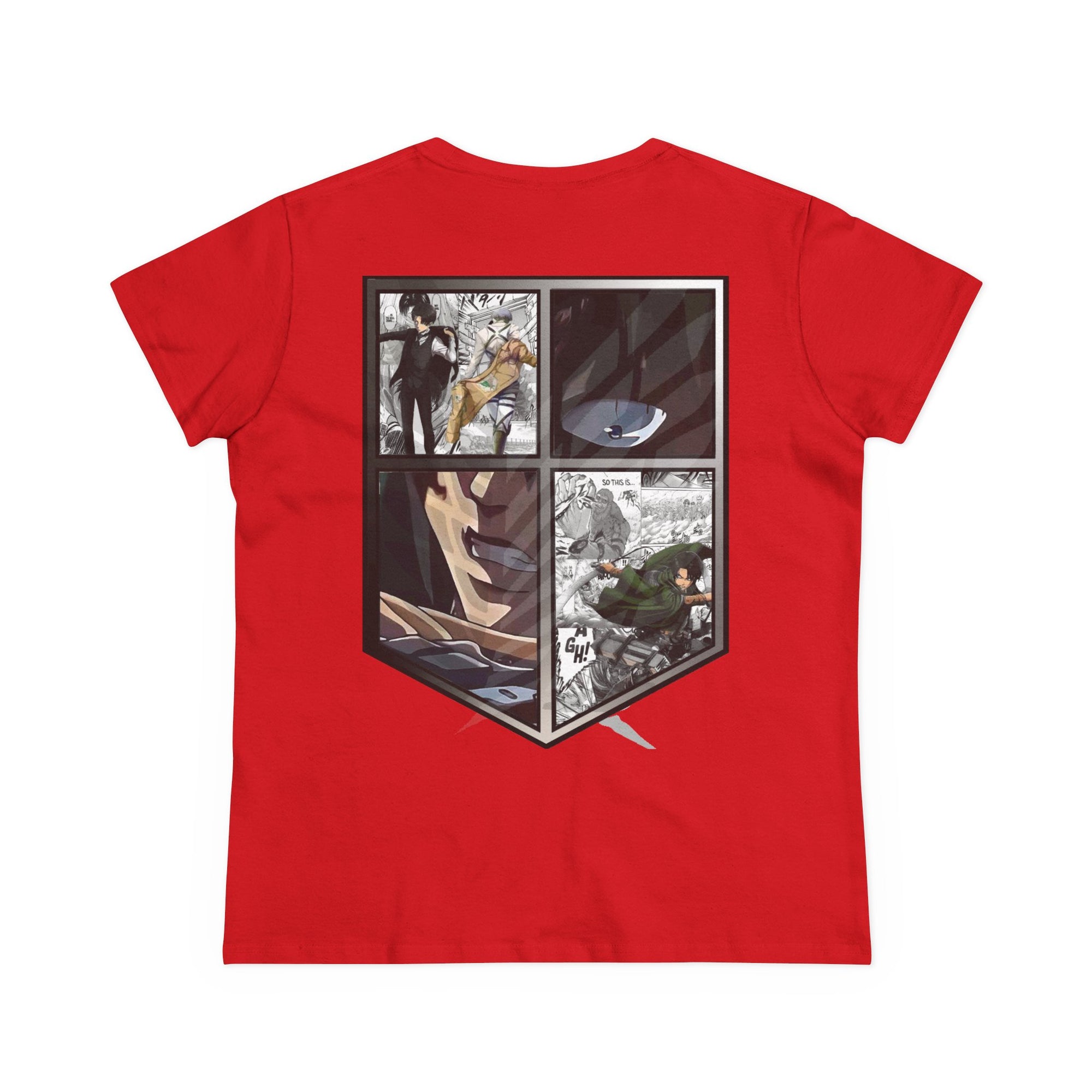 Camiseta de mujer de Levi Ackerman (ATAQUE A LOS TITANES)
