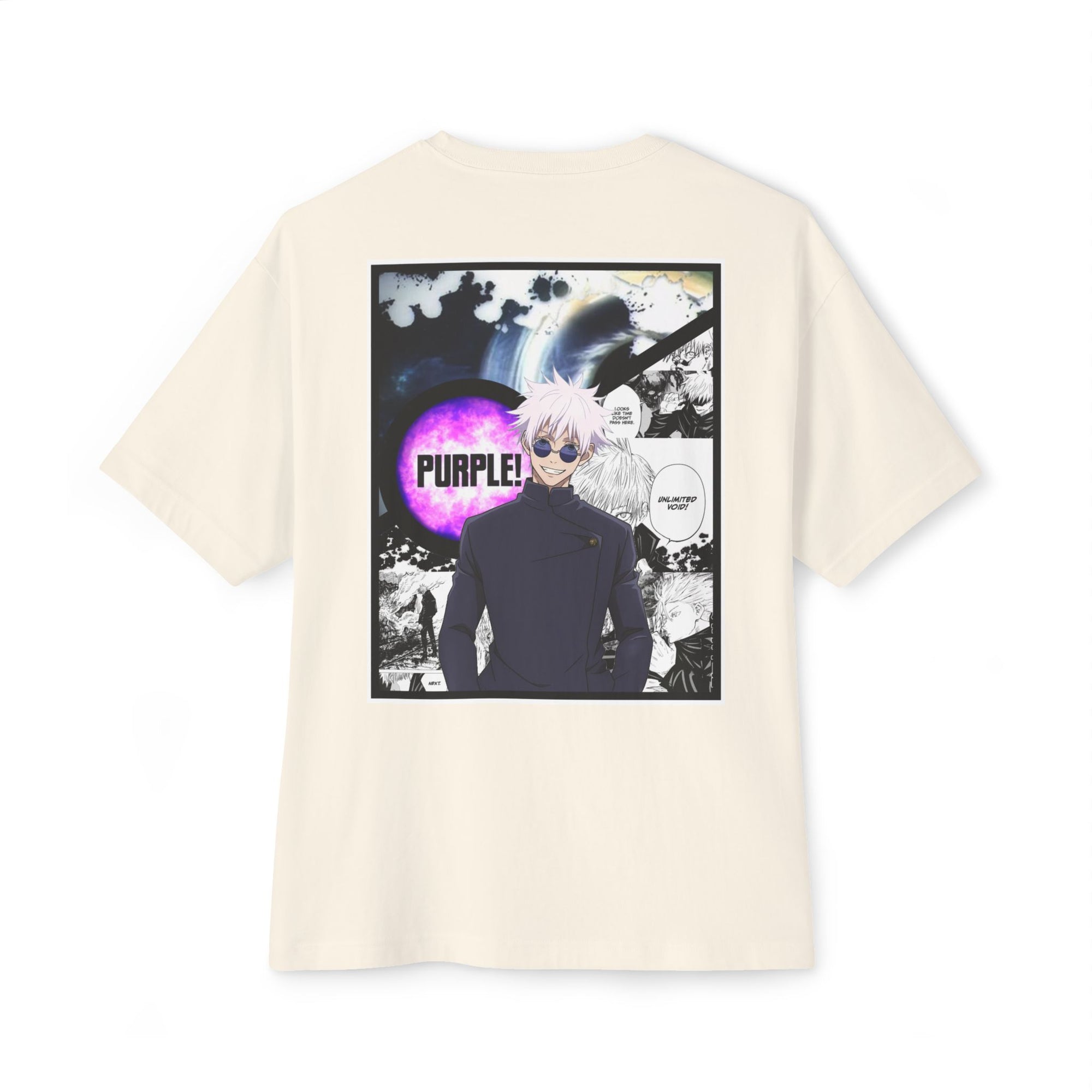 Camiseta extragrande de Satoru Gojo (JUJUTSU KAISEN)