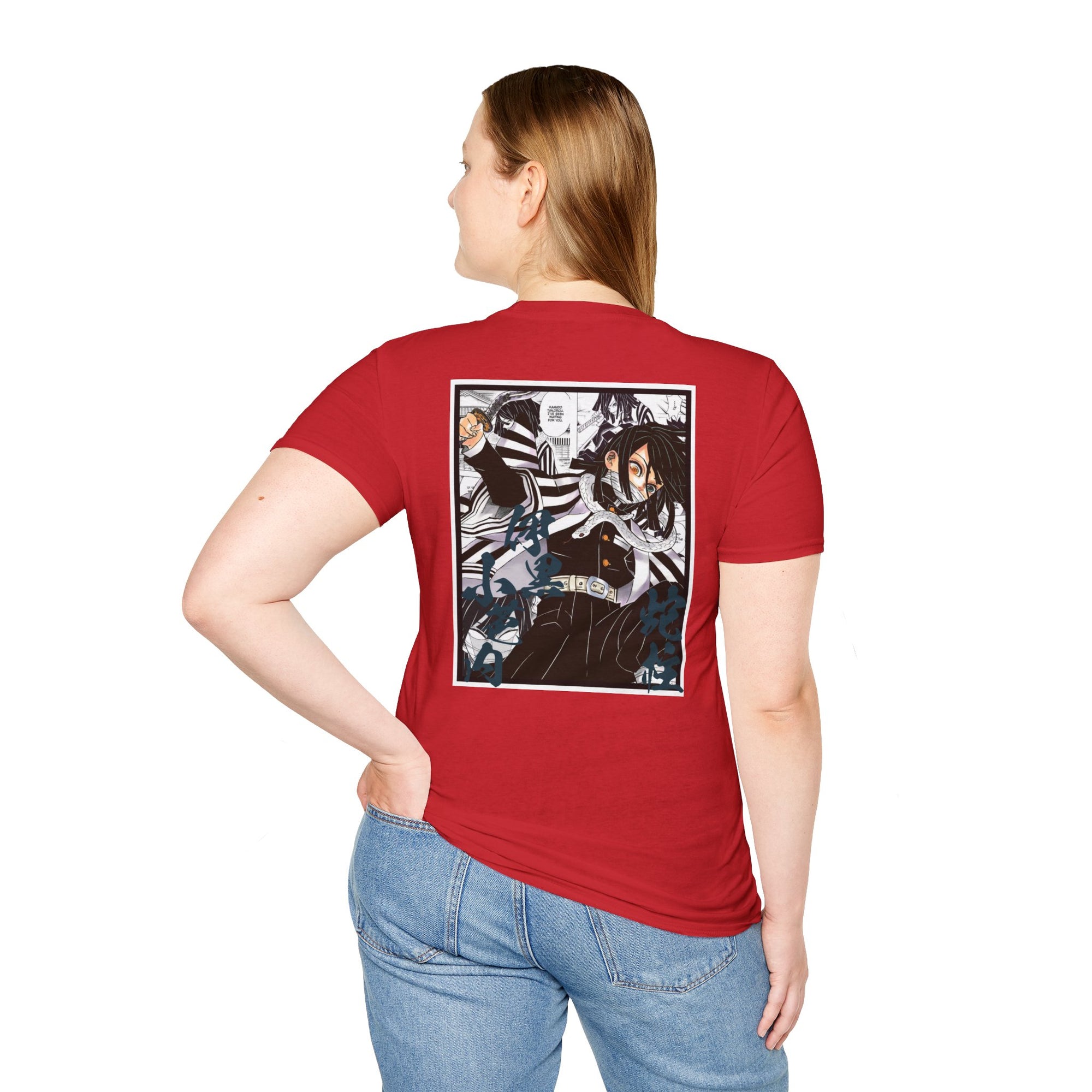 Camiseta informal Obanai Iguro (DEMON SLAYER)