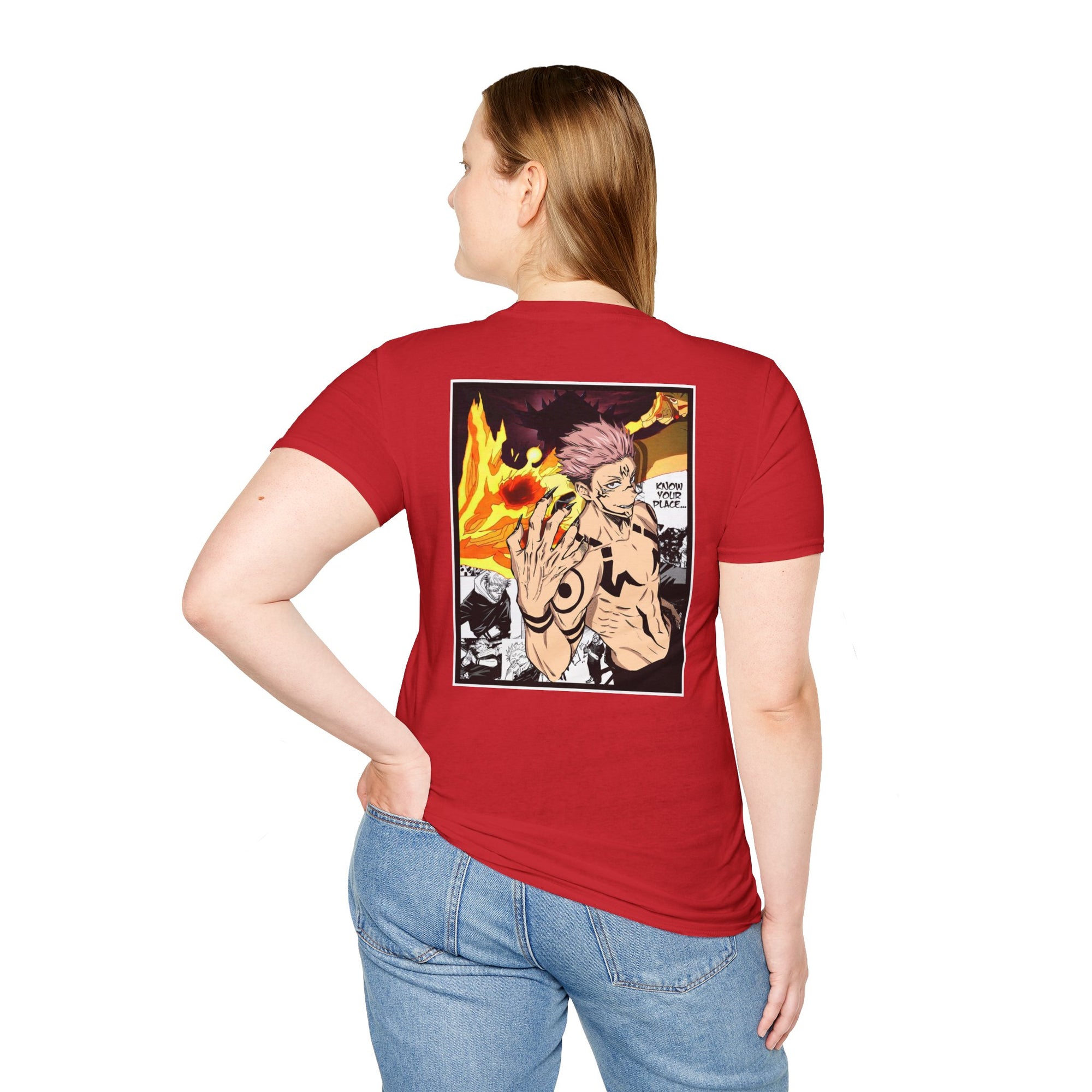 Camiseta informal Ryomen Sukuna (JUJUTSU KAISEN)