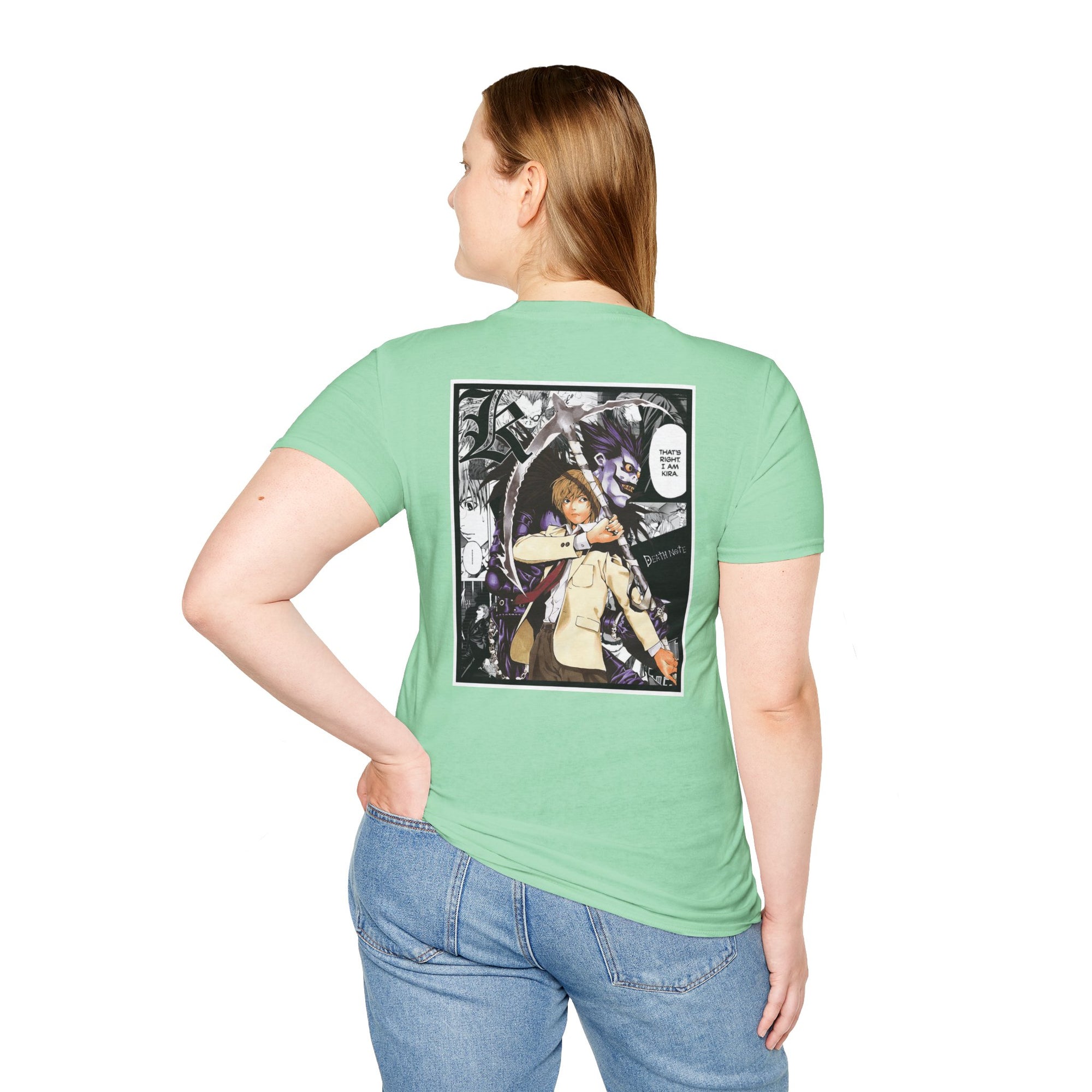 Camiseta informal de Light Yagami (DEATH NOTE)