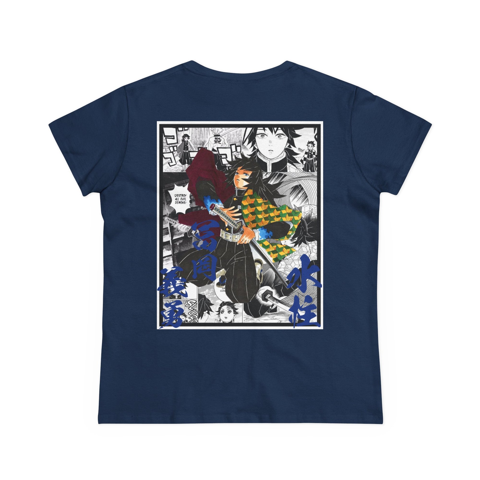 Camiseta de mujer Giyu Tomioka (DEMON SLAYER)