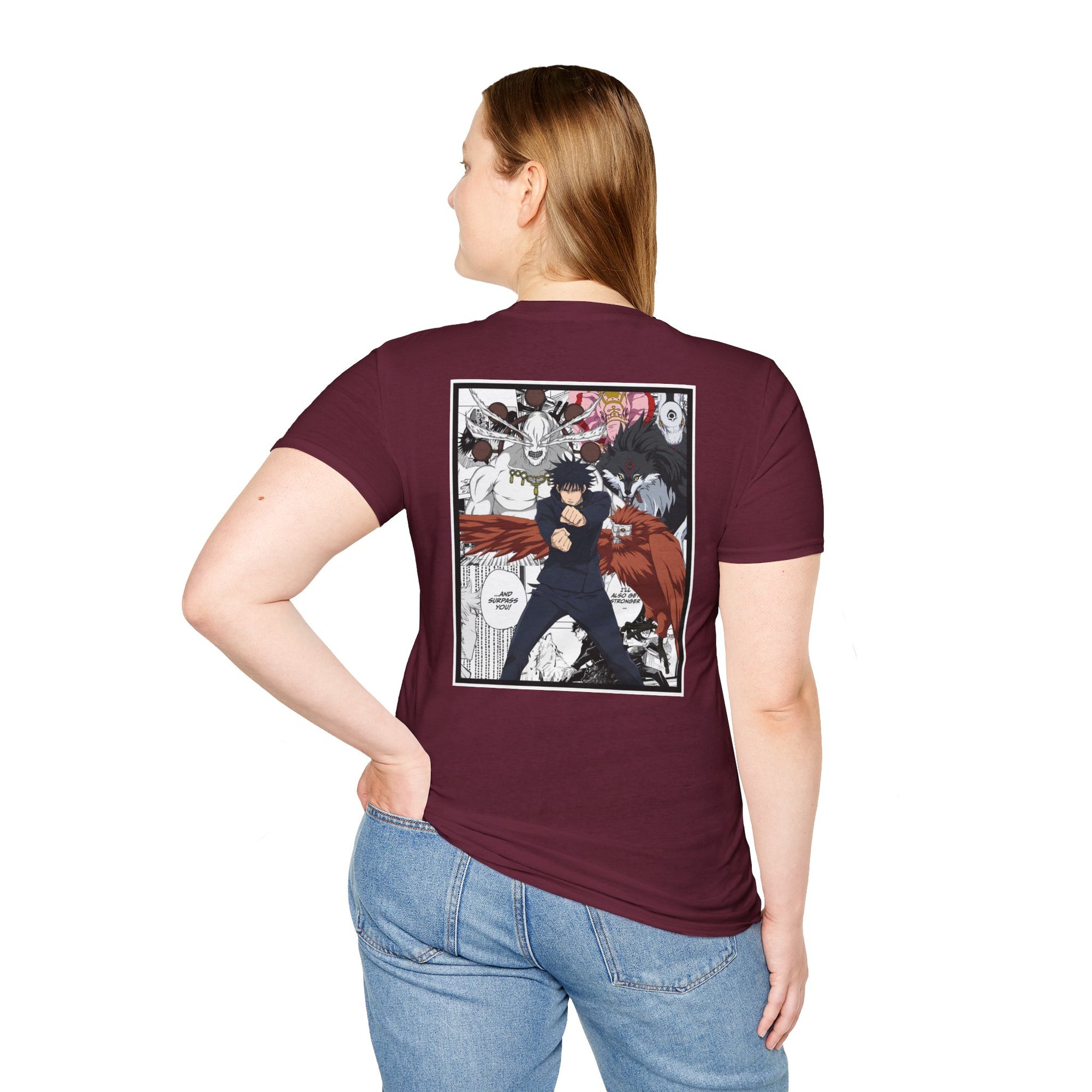 Camiseta informal Megumi Fushiguro (JUJUTSU KAISEN)
