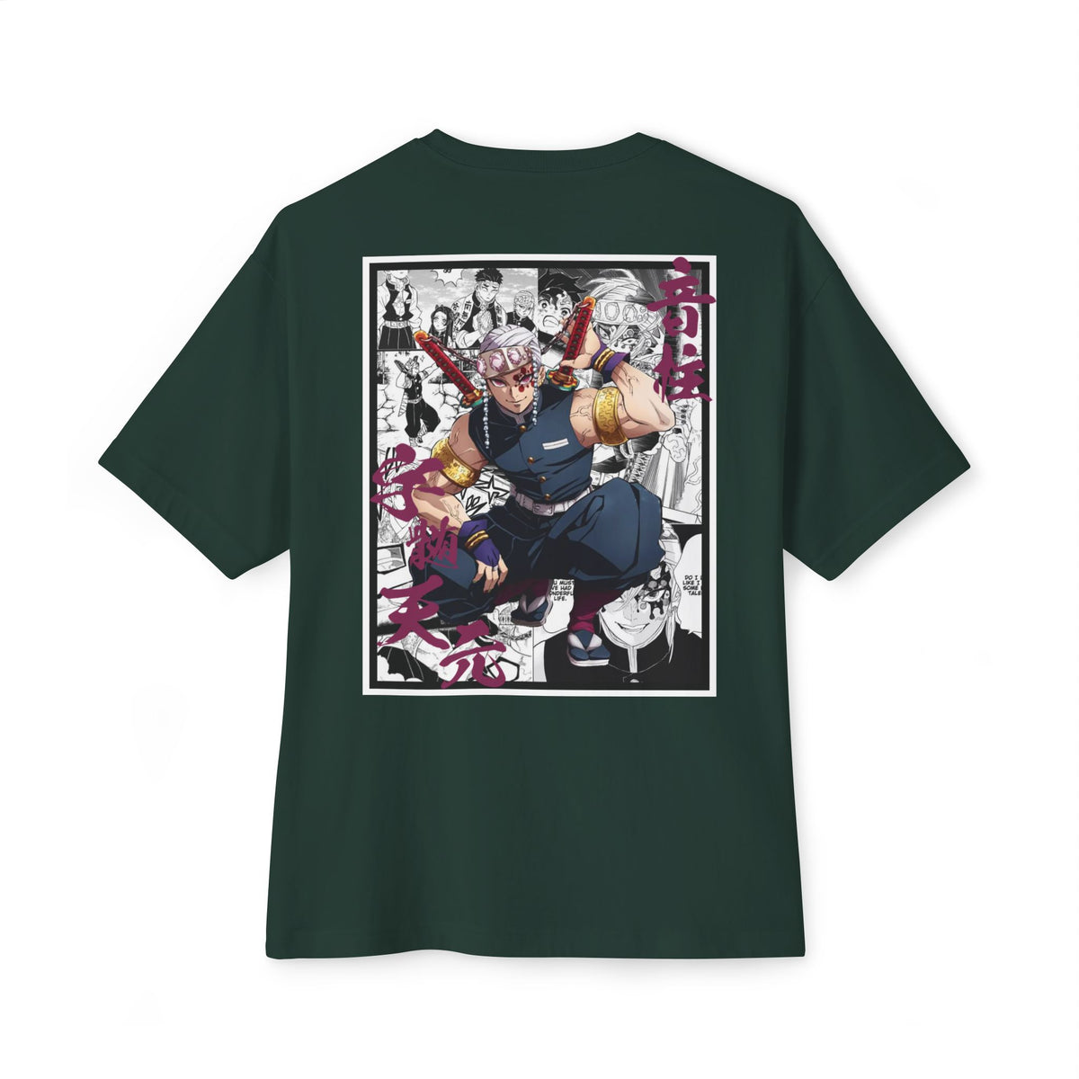 Camiseta extragrande de Tengen Uzui (DEMON SLAYER)