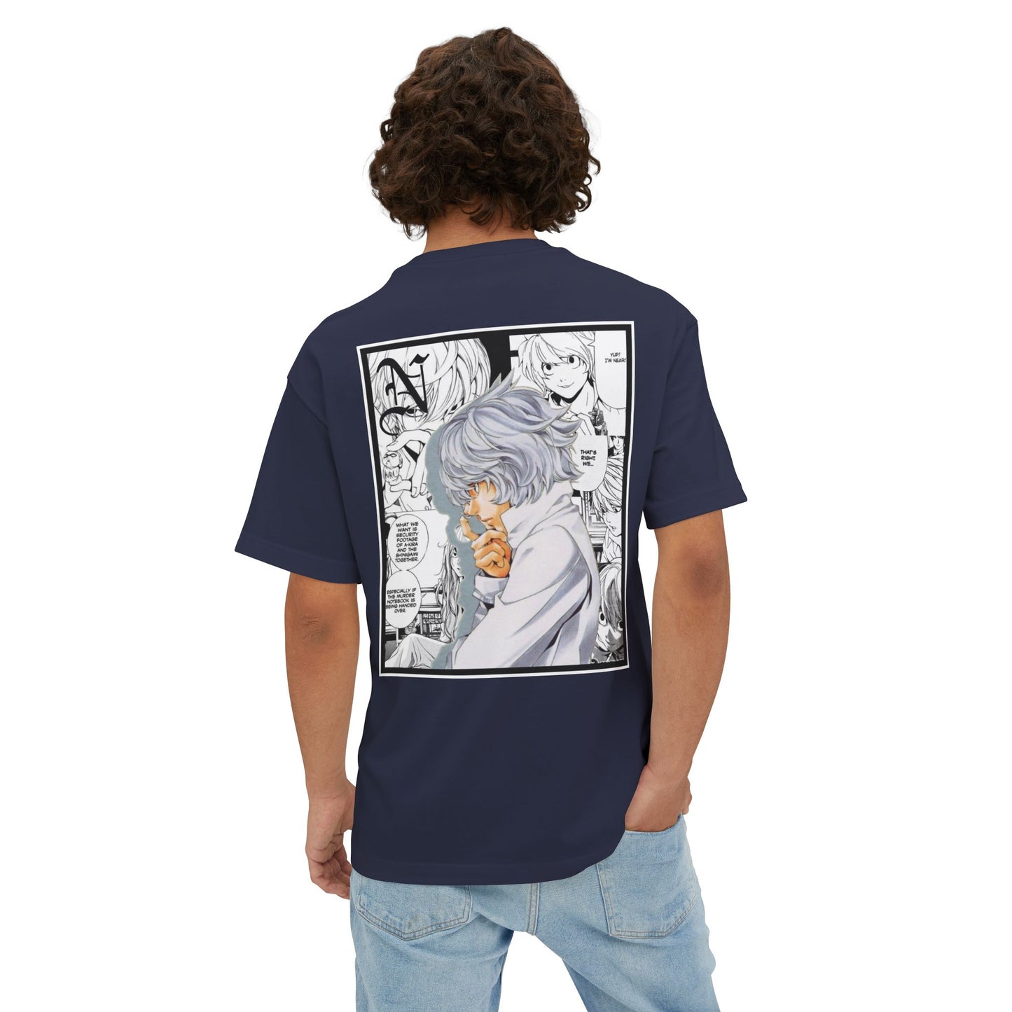 N. (DEATH NOTE) Oversized Tee