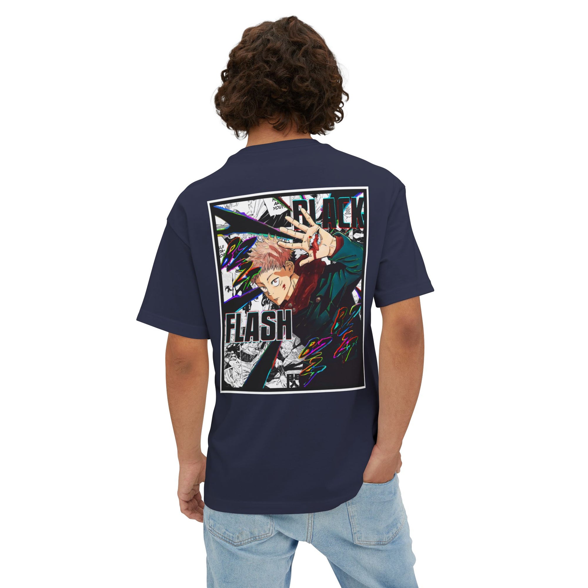 Camiseta extragrande Yuji Itadori (JUJUTSU KAISEN)