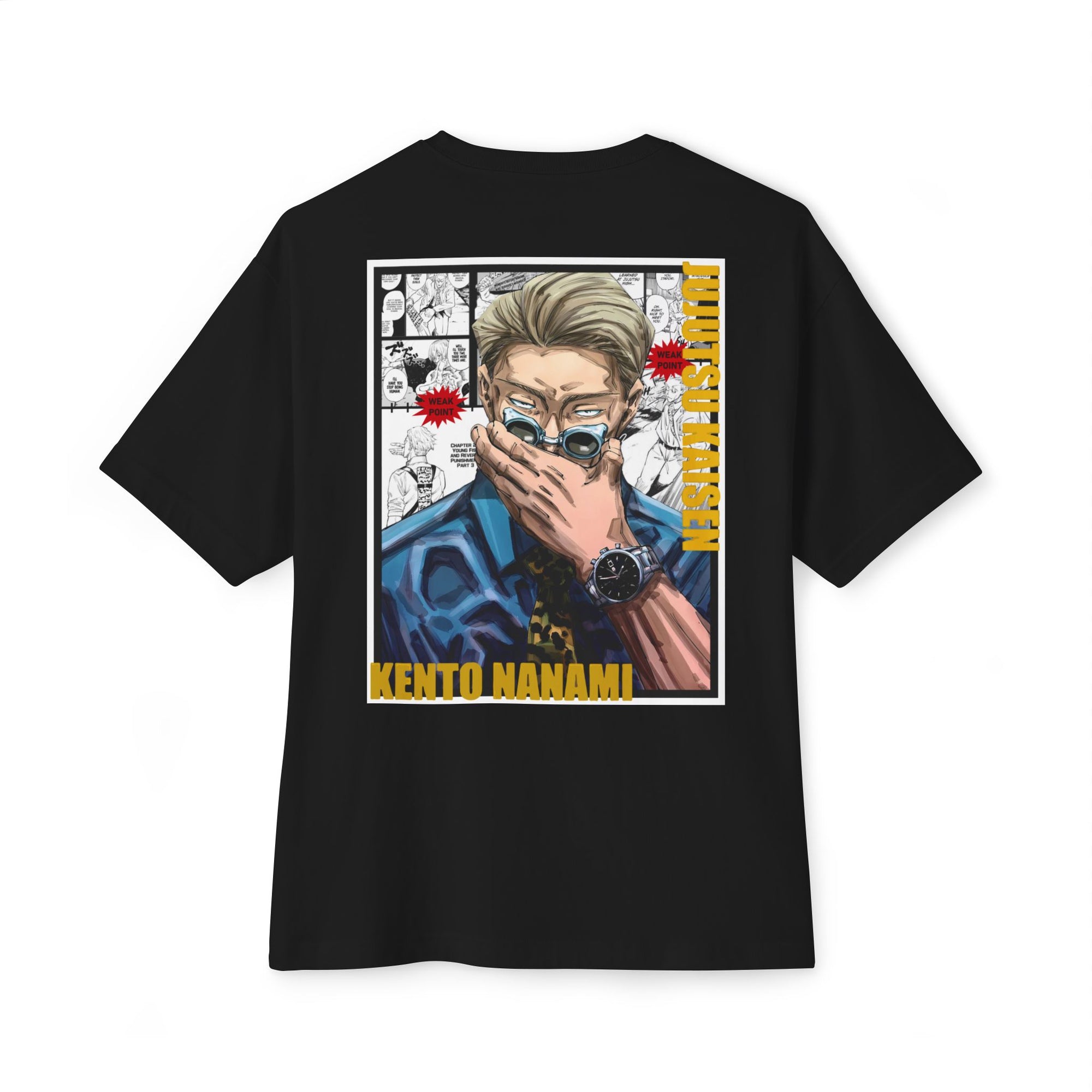 Camiseta extragrande Kento Nanami (JUJUTSU KAISEN)