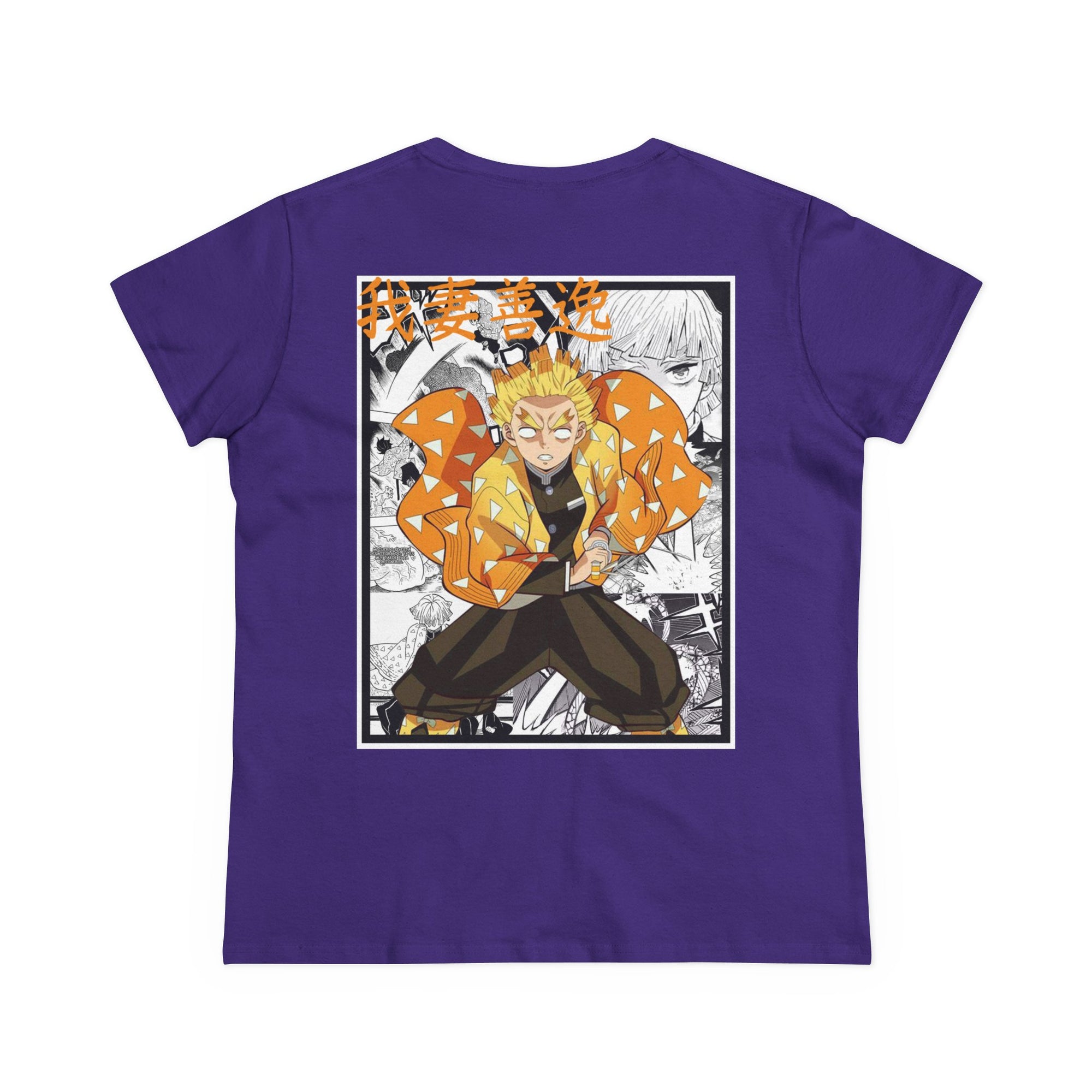 Camiseta de mujer Zenitsu Agatsuma (DEMON SLAYER)