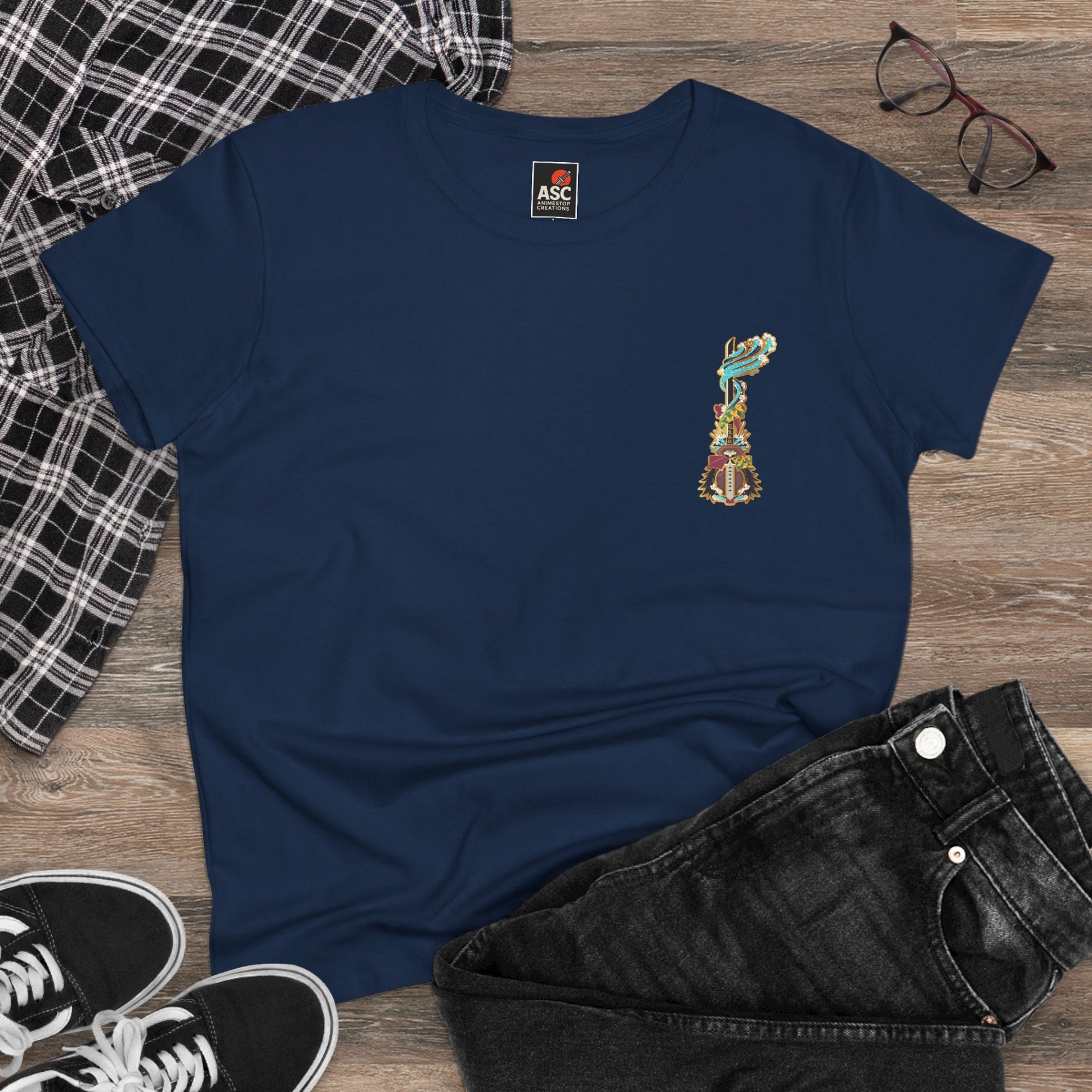 Camiseta de mujer Giyu Tomioka (DEMON SLAYER)