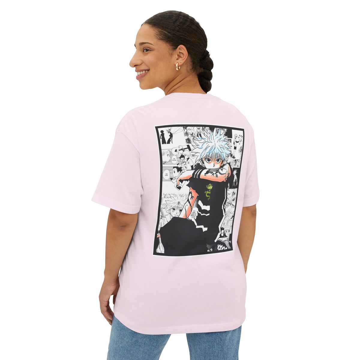 Killua Zoldych (HunterXHunter) Premium Oversized Tee