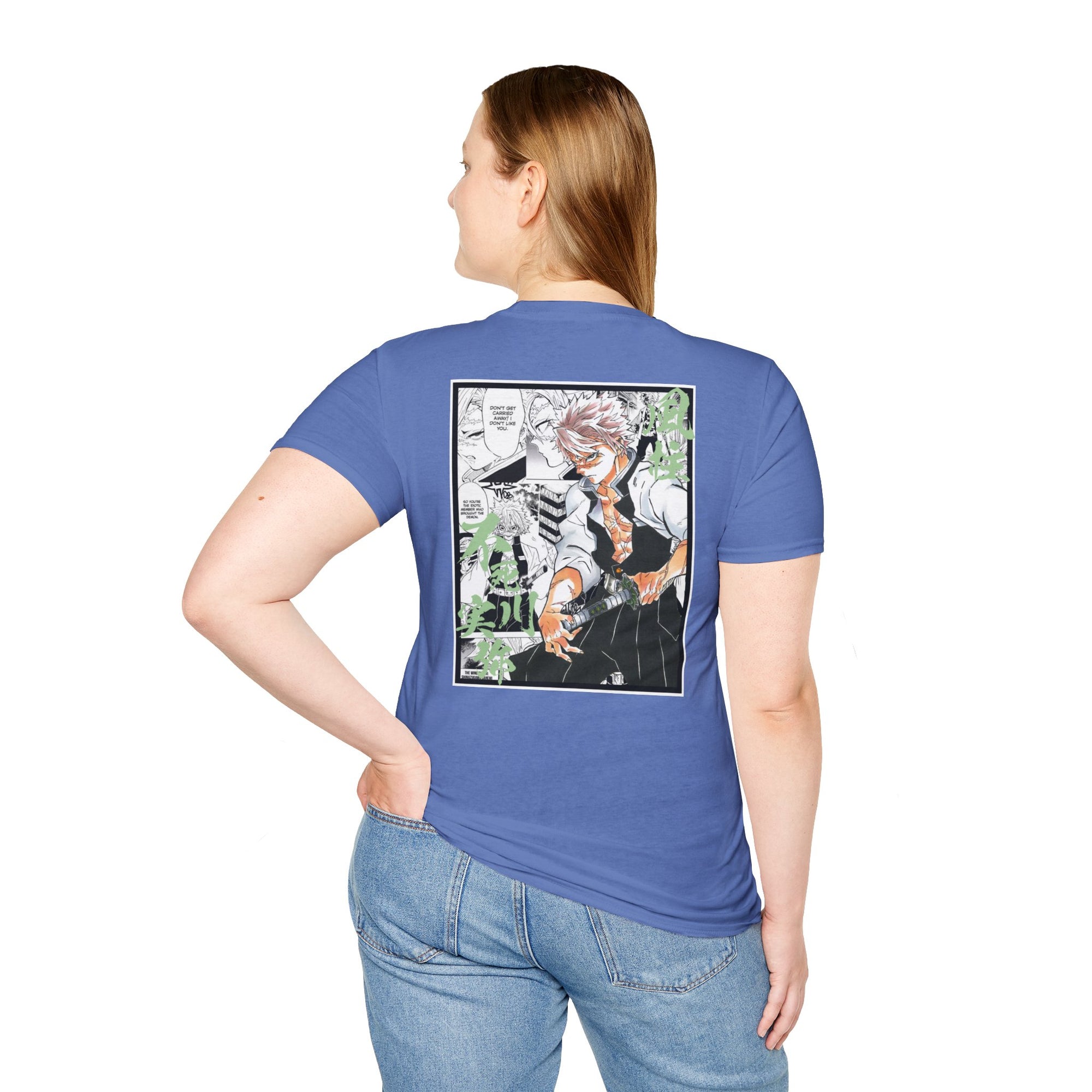 Camiseta informal Sanemi Shinazugawa (DEMON SLAYER)