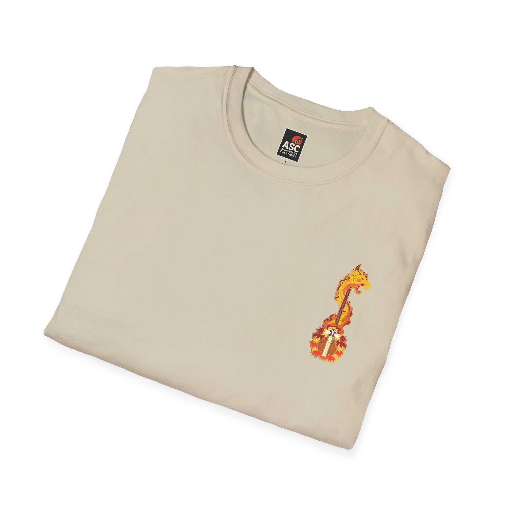 Camiseta informal Kyojuro Rengoku (DEMON SLAYER)