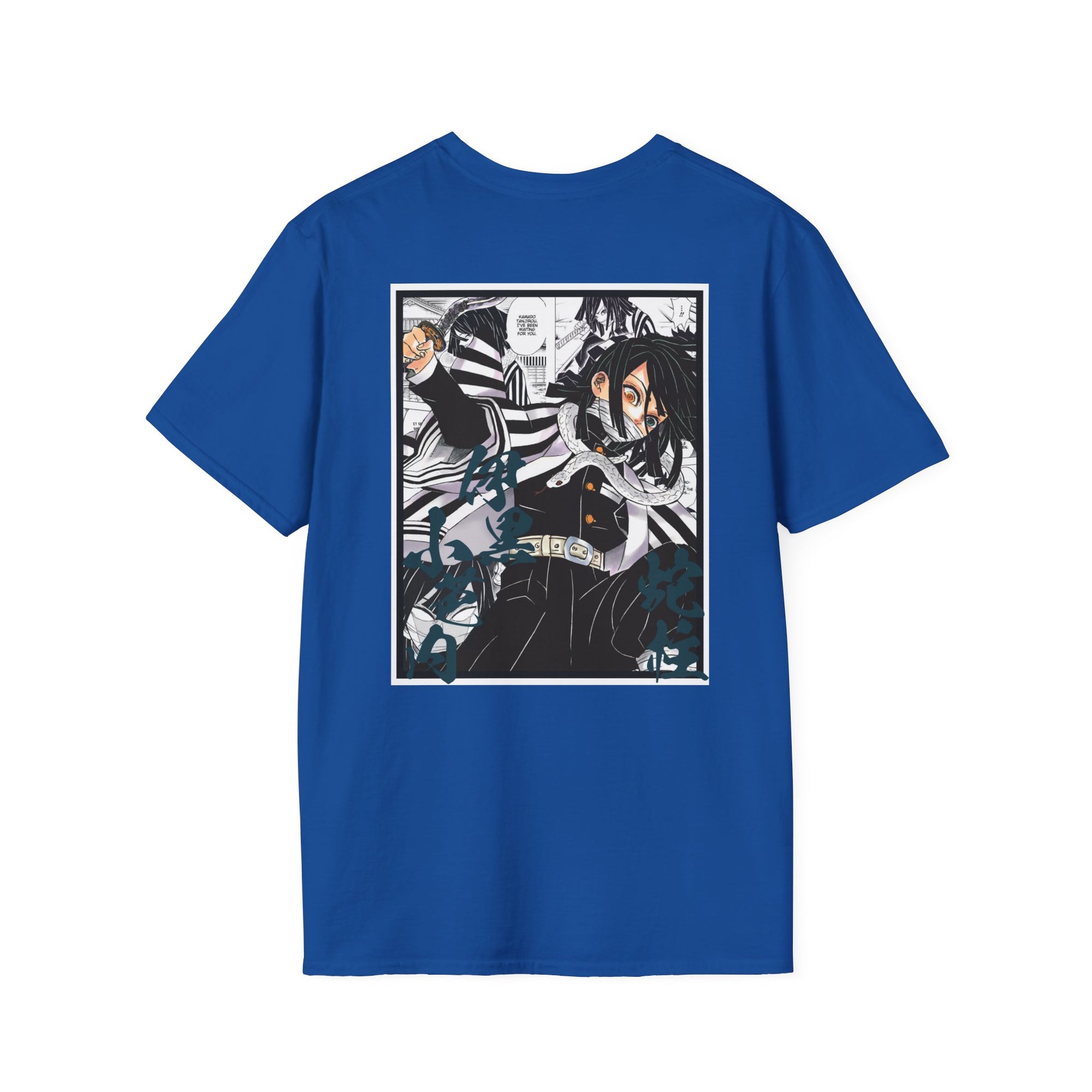 Camiseta informal Obanai Iguro (DEMON SLAYER)