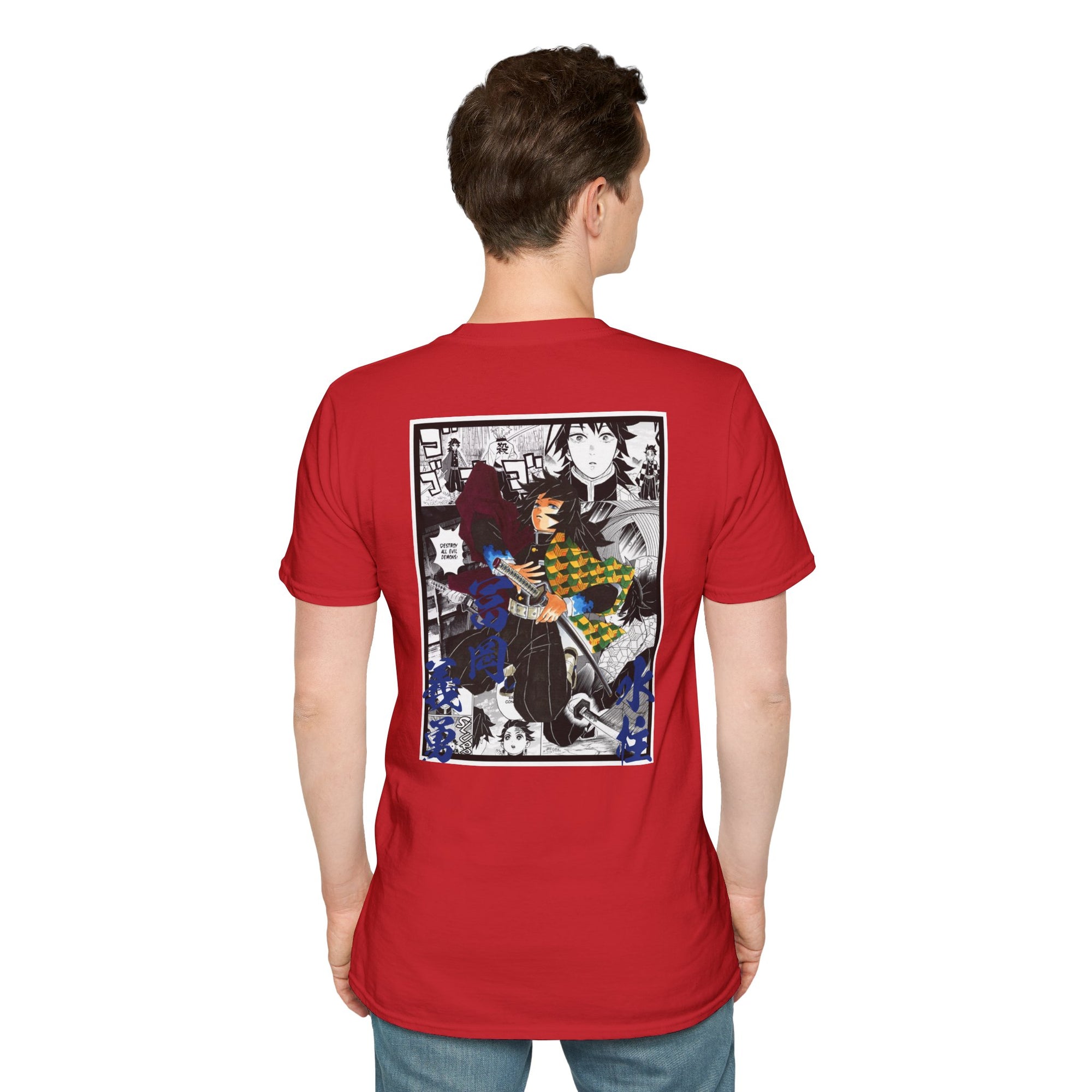 Camiseta informal Giyu Tomioka (DEMON SLAYER)