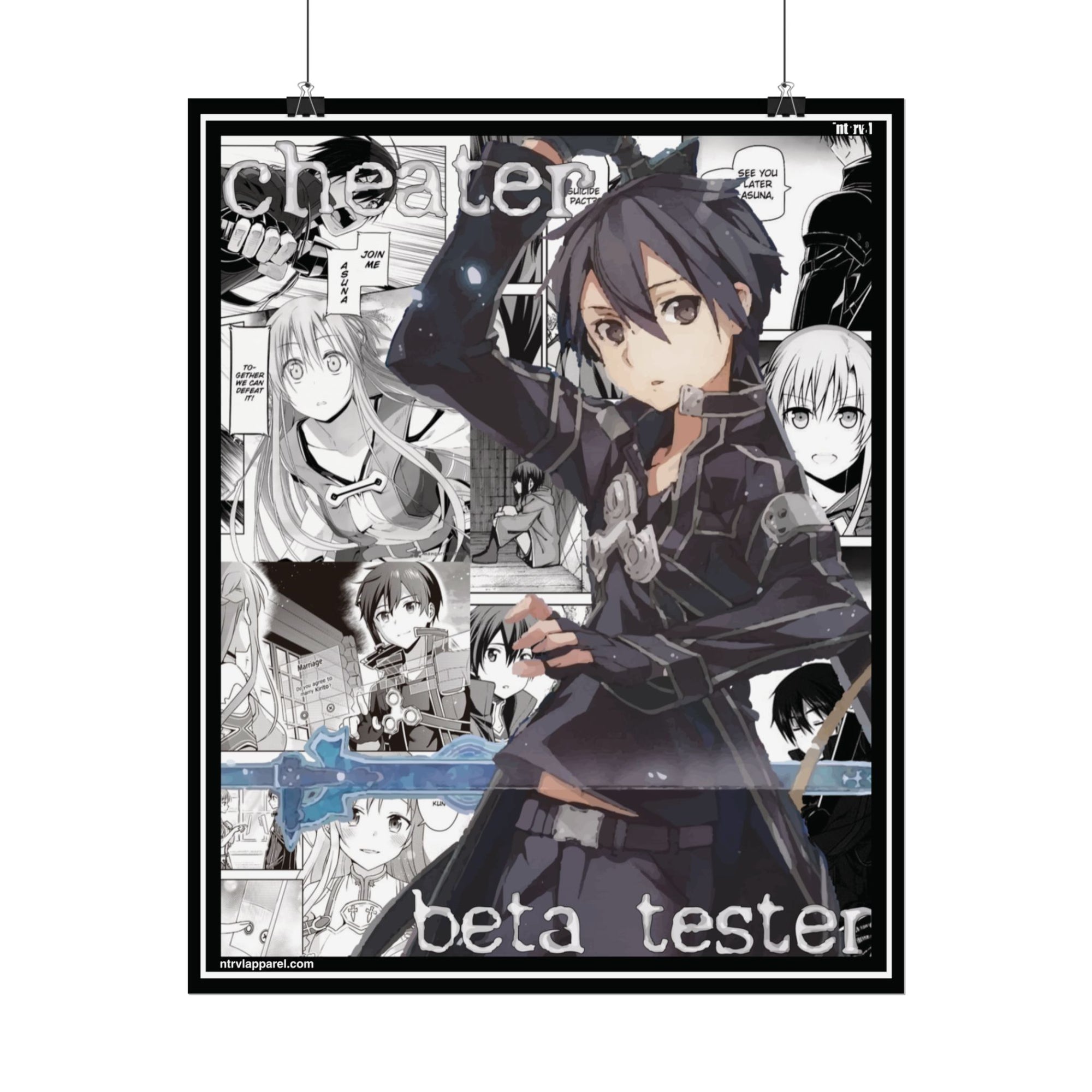 Kazuto Kirigaya (Sword Art Online) Poster