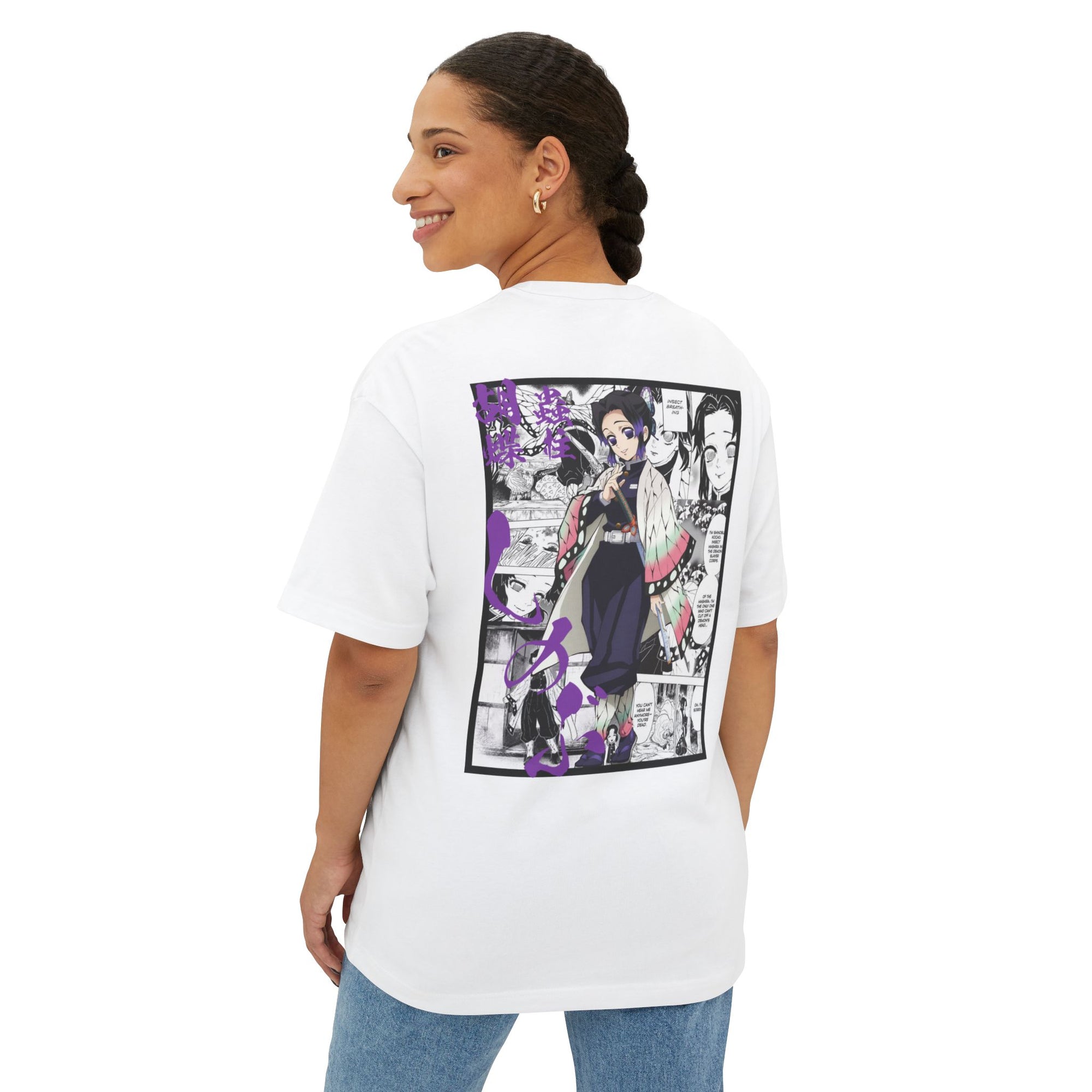 Shinobu Kochō (DEMON SLAYER) Premium Oversized Tee