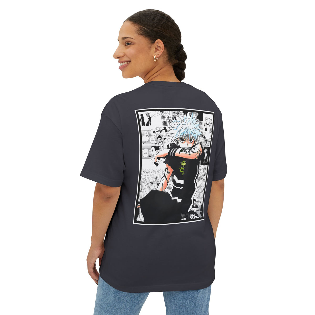 Killua Zoldych (HunterXHunter) Premium Oversized Tee