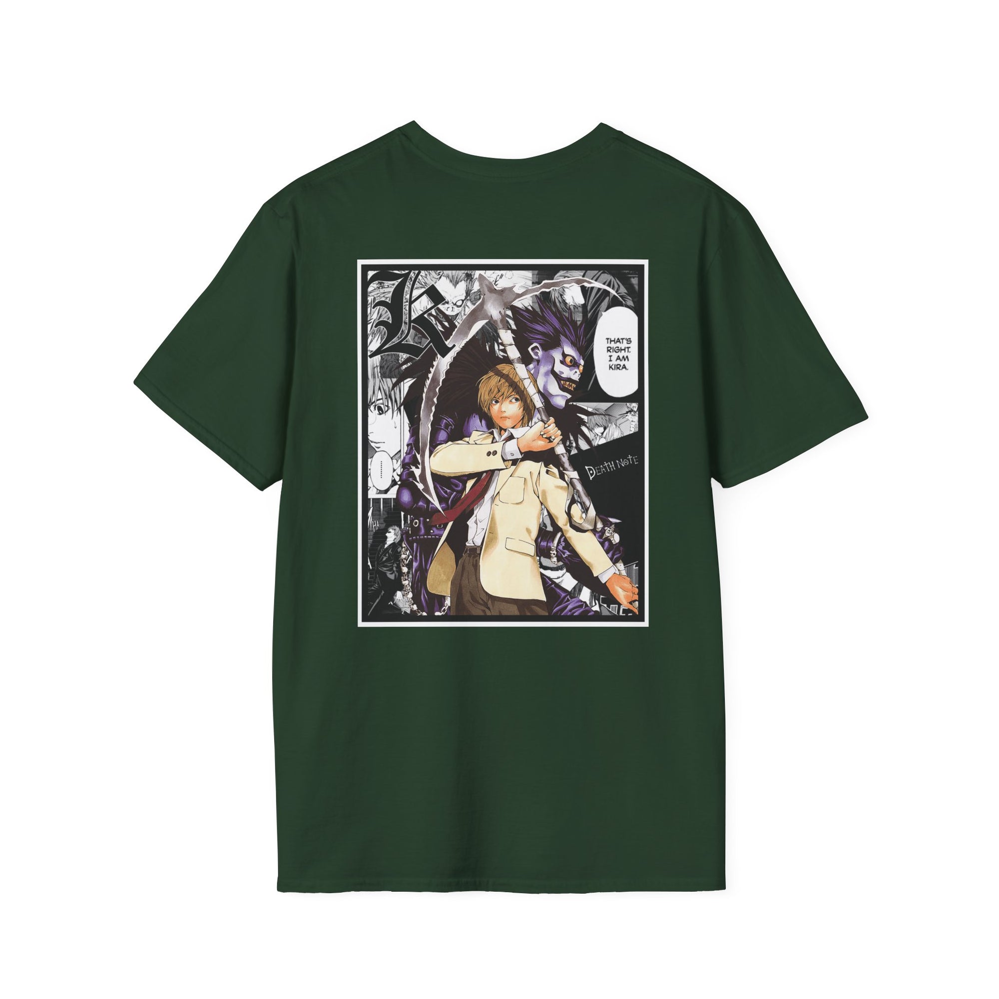 Camiseta informal de Light Yagami (DEATH NOTE)