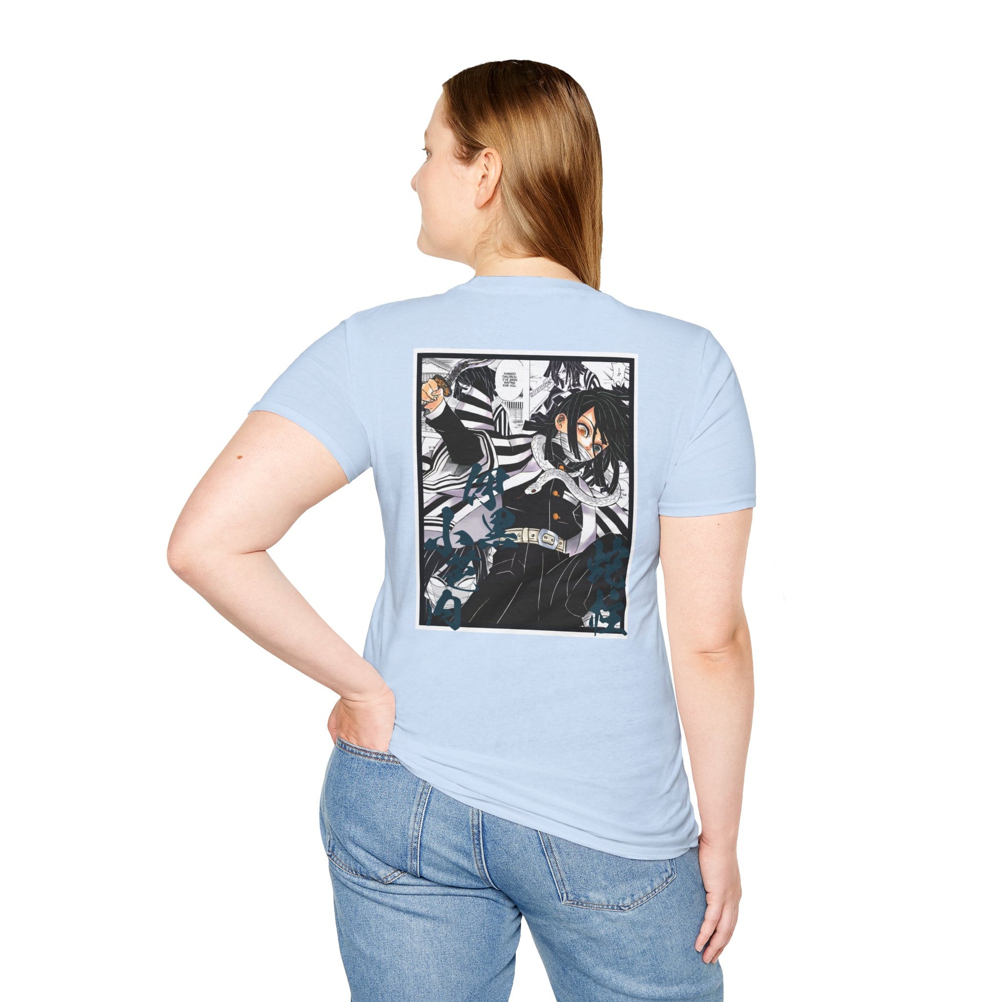 Camiseta informal Obanai Iguro (DEMON SLAYER)