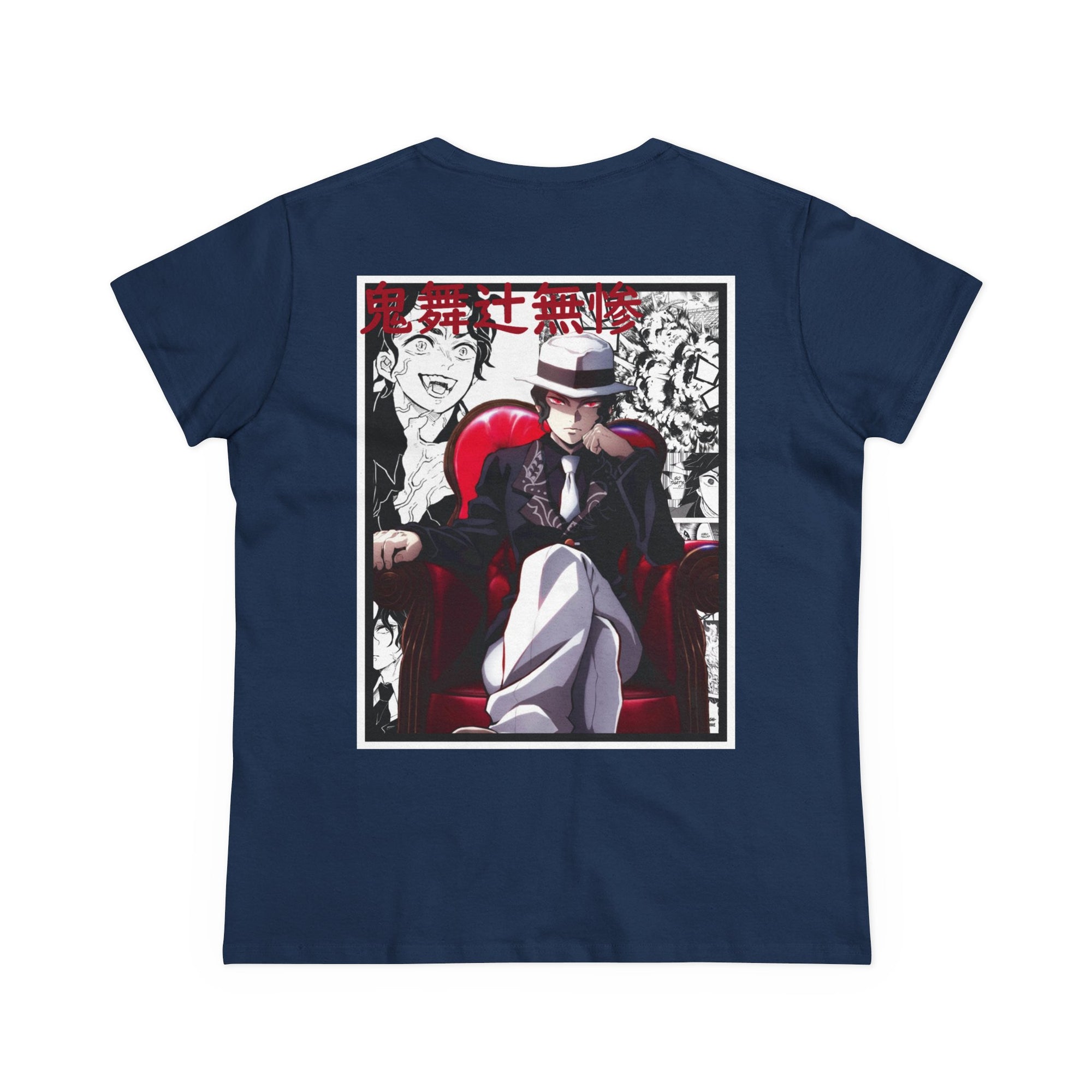 Camiseta de mujer Muzan Kibutsuji (DEMON SLAYER)