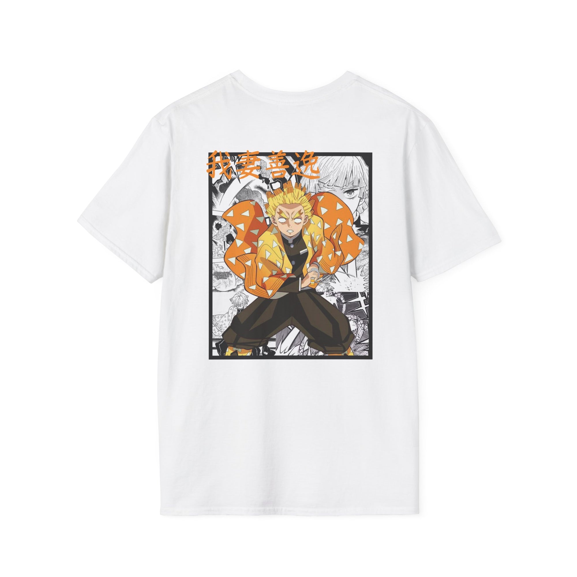 Camiseta informal Zenitsu Agatsuma (DEMON SLAYER)
