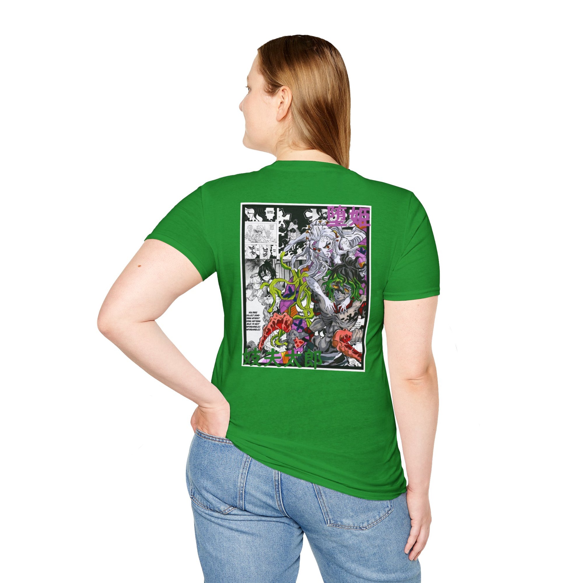 Camiseta informal Gyutaro y Daki (DEMON SLAYER)