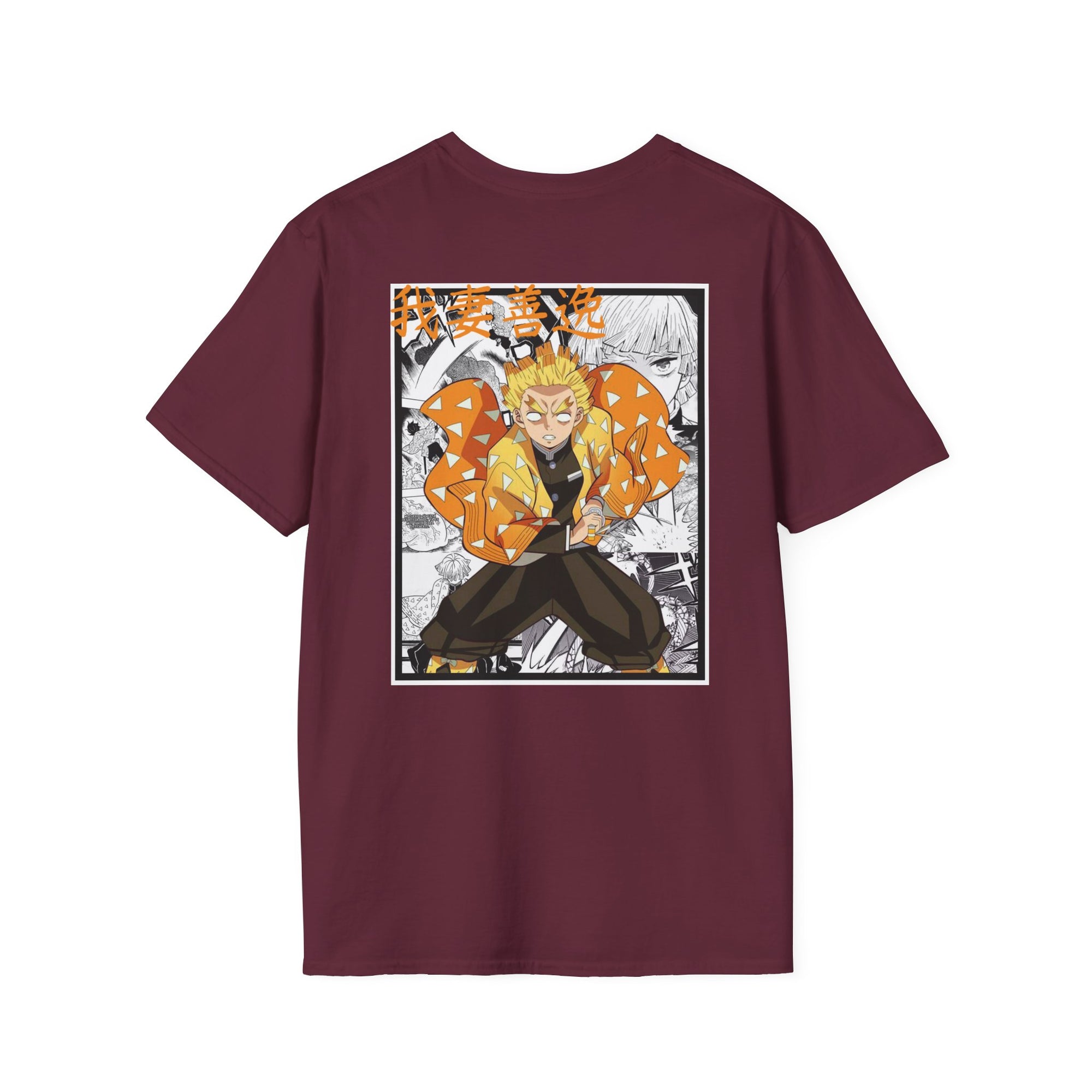 Camiseta informal Zenitsu Agatsuma (DEMON SLAYER)