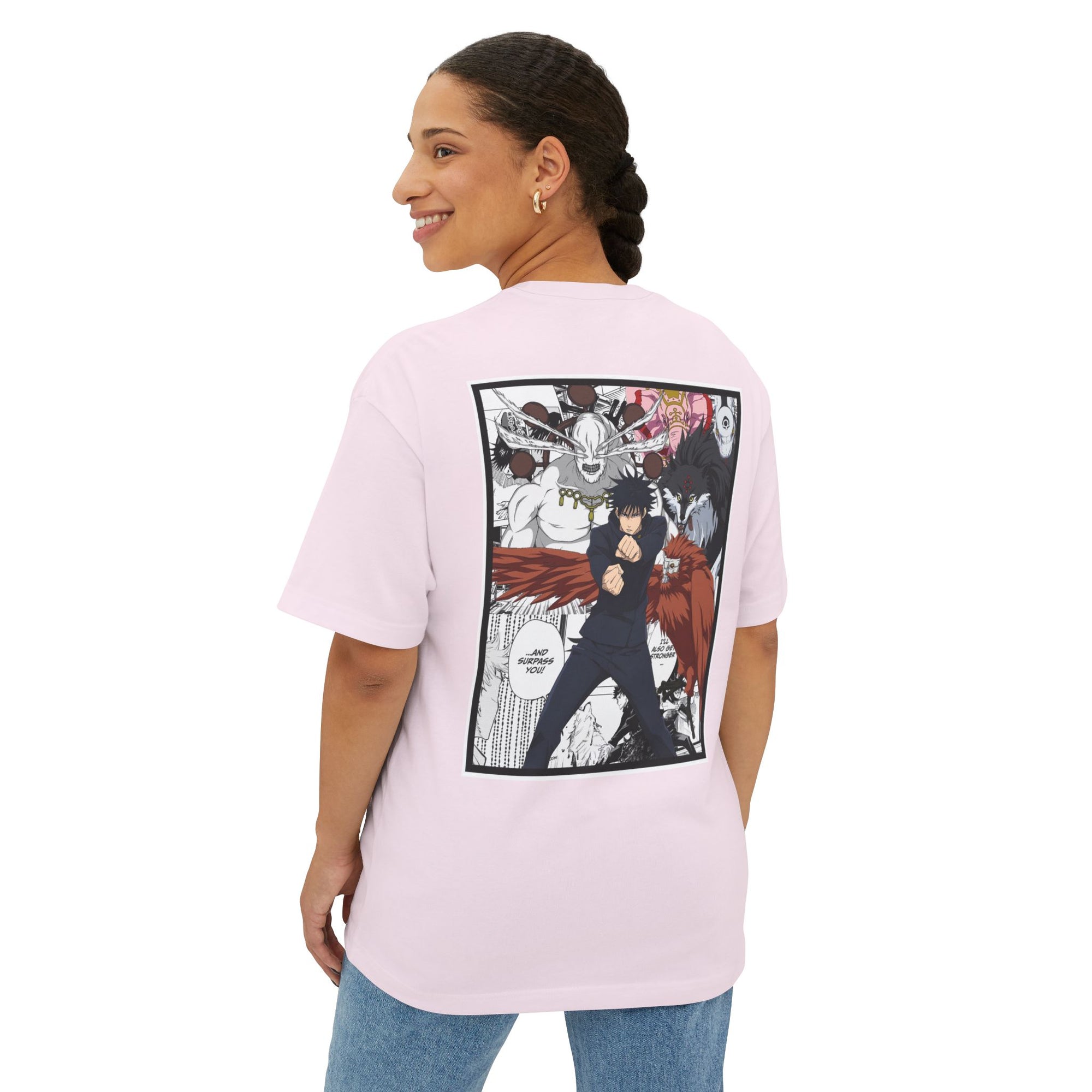 Camiseta extragrande de Megumi Fushiguro (JUJUTSU KAISEN)